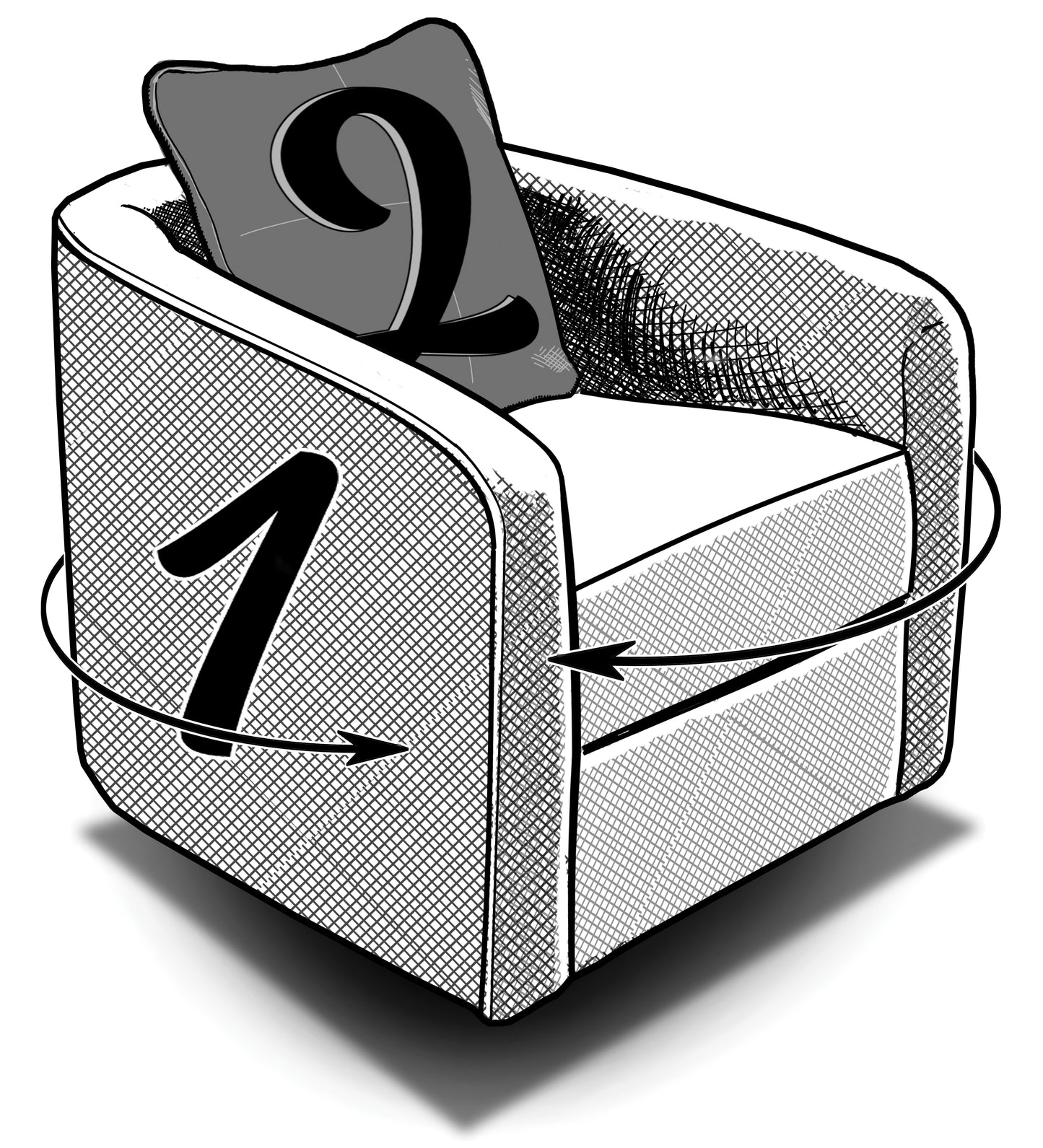 Banks Swivel Glider