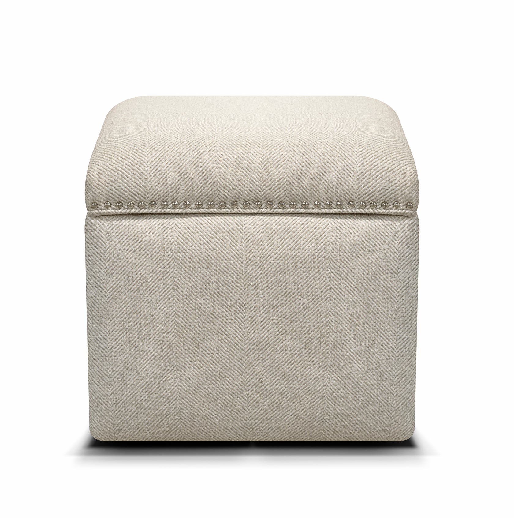 Parson Storage Ottoman with Nails