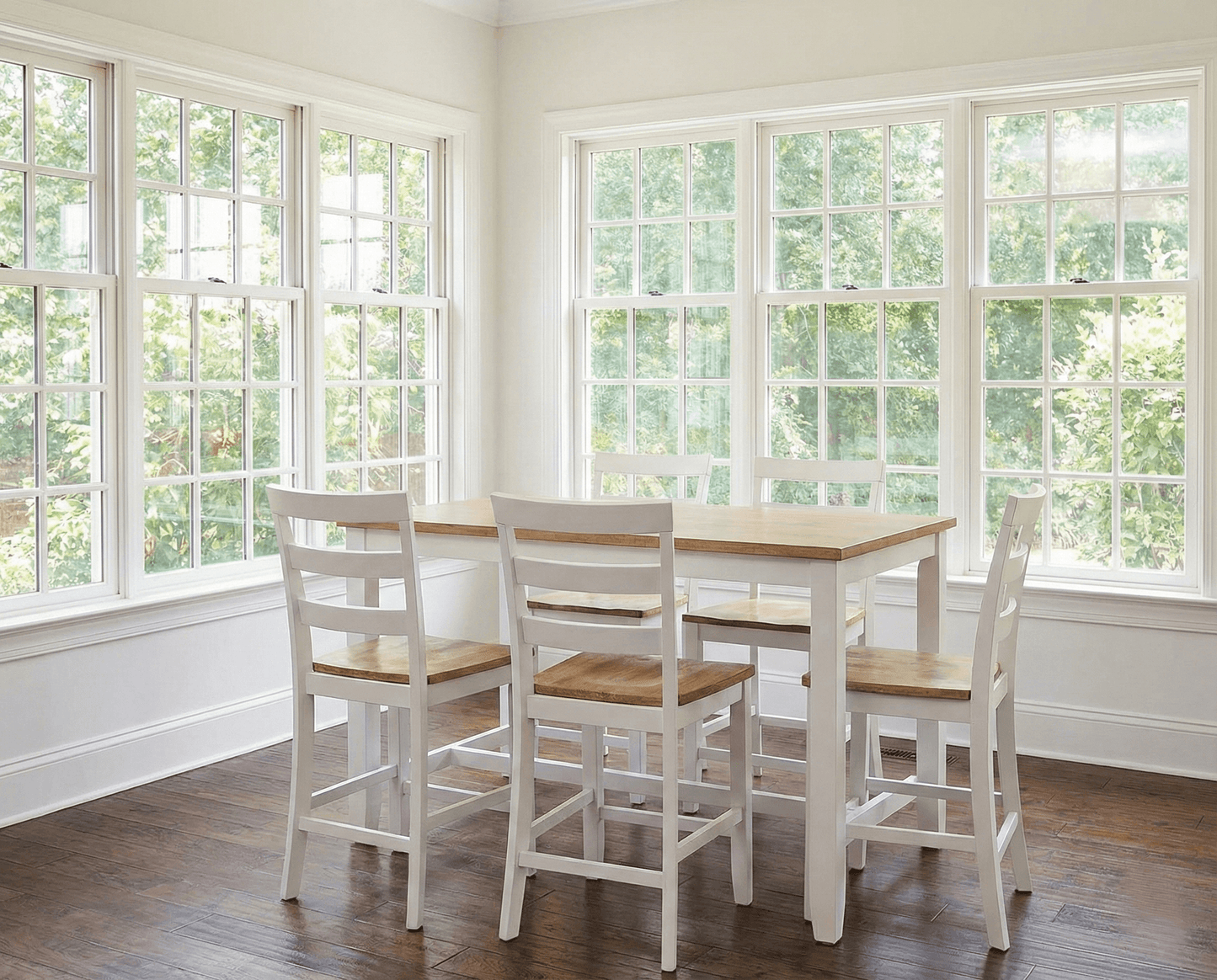 Gesthaven Counter Height Dining Table and 4 Barstools Ashley® Dining Room Sets