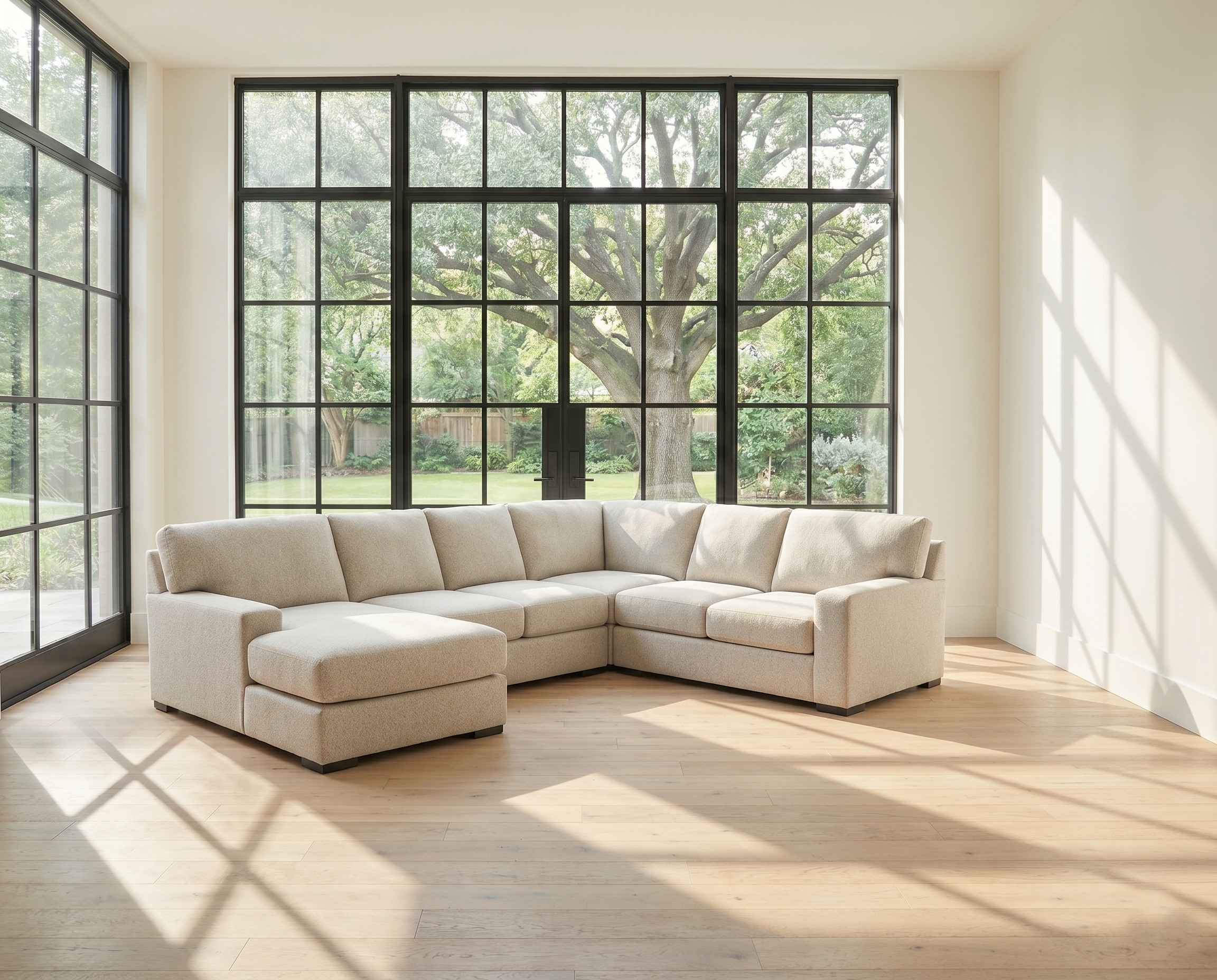 Laurelgrove Sectional (S10) — Pebble Benchcraft® Living Room
