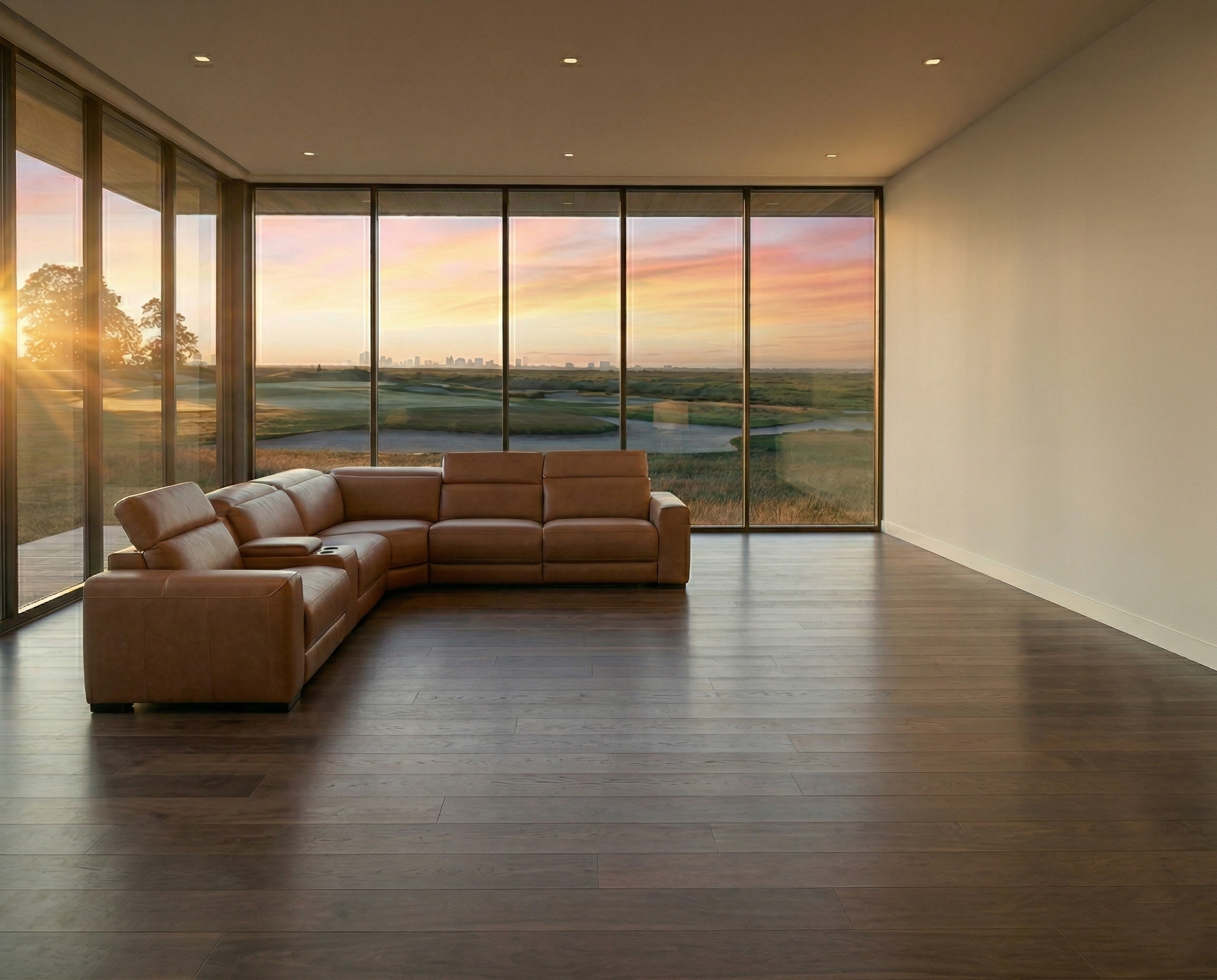 Magic Man 6-Piece Power Reclining Sectional with Console Signature Design by Ashley® Living Room
