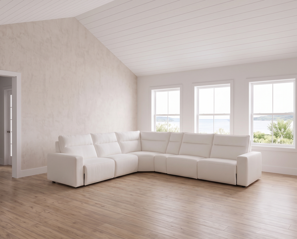 DOORBUSTER! Modmax II 5-Piece Power Reclining Sectional — Stone