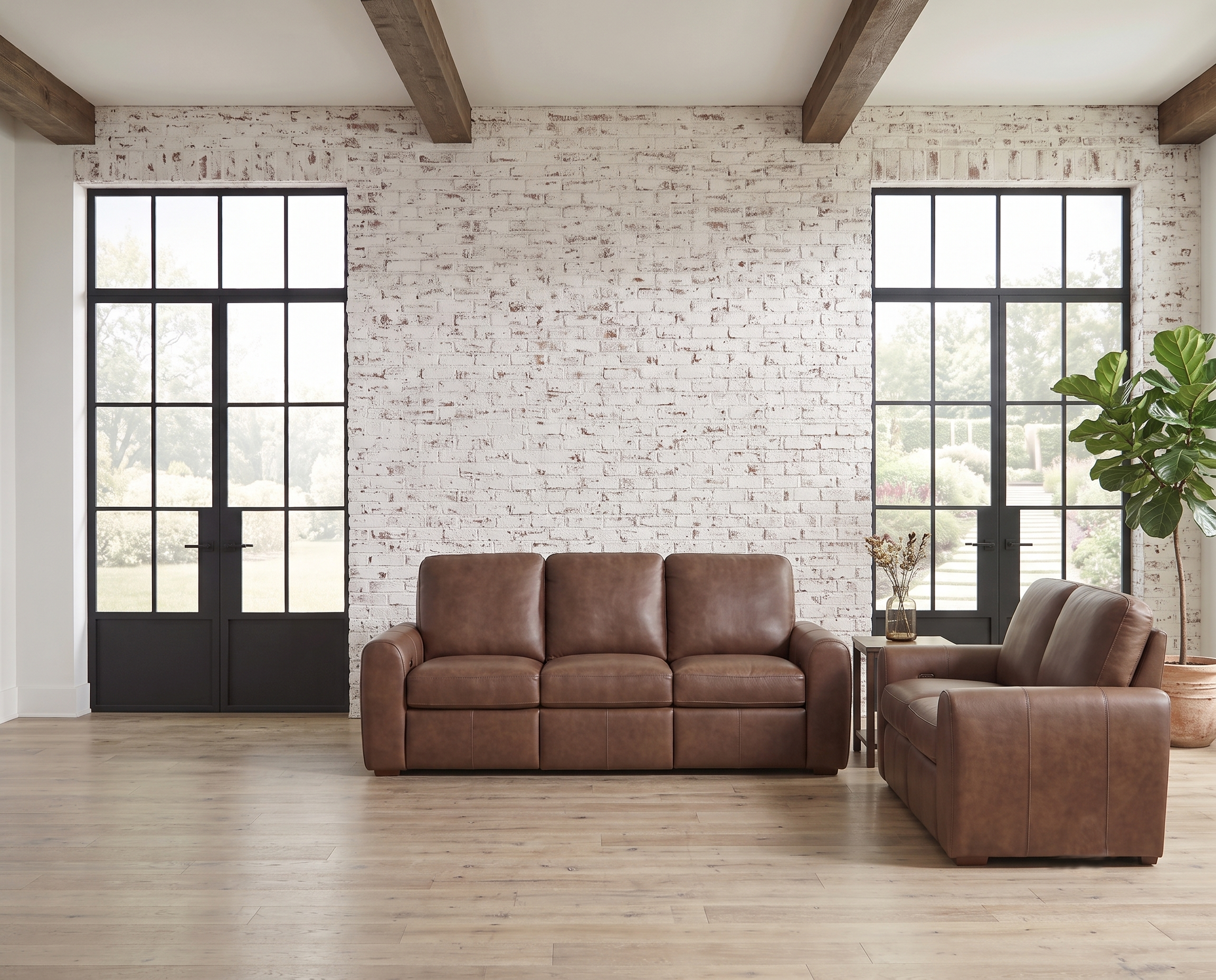 Bassett Sonny Motion Sofa — Power Reclining, Your Fabric Bassett Reclining Sofa