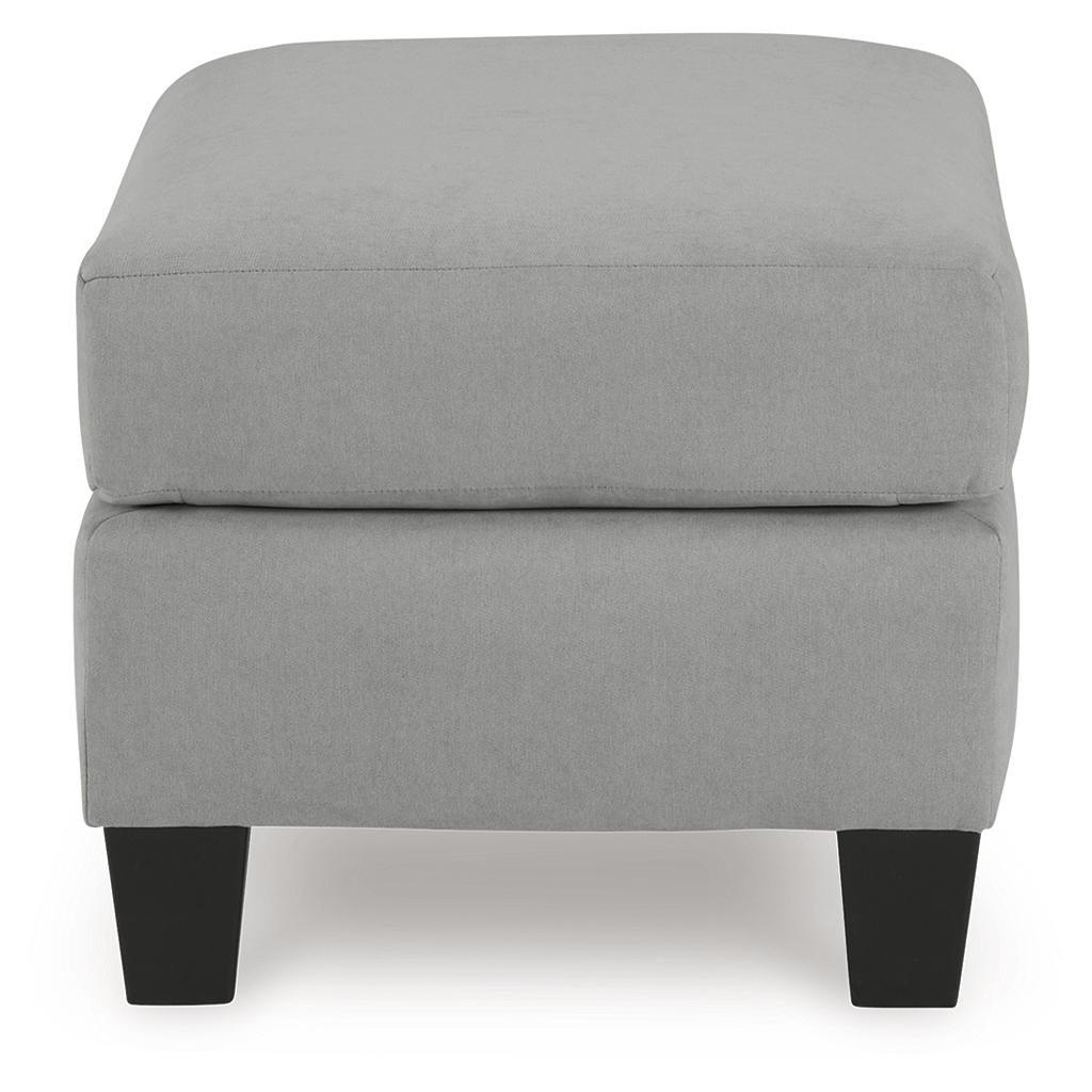 Adlai Chair and Ottoman — Shadow Blue Reading Corner, One Price Signature Design by Ashley® Uncategorized