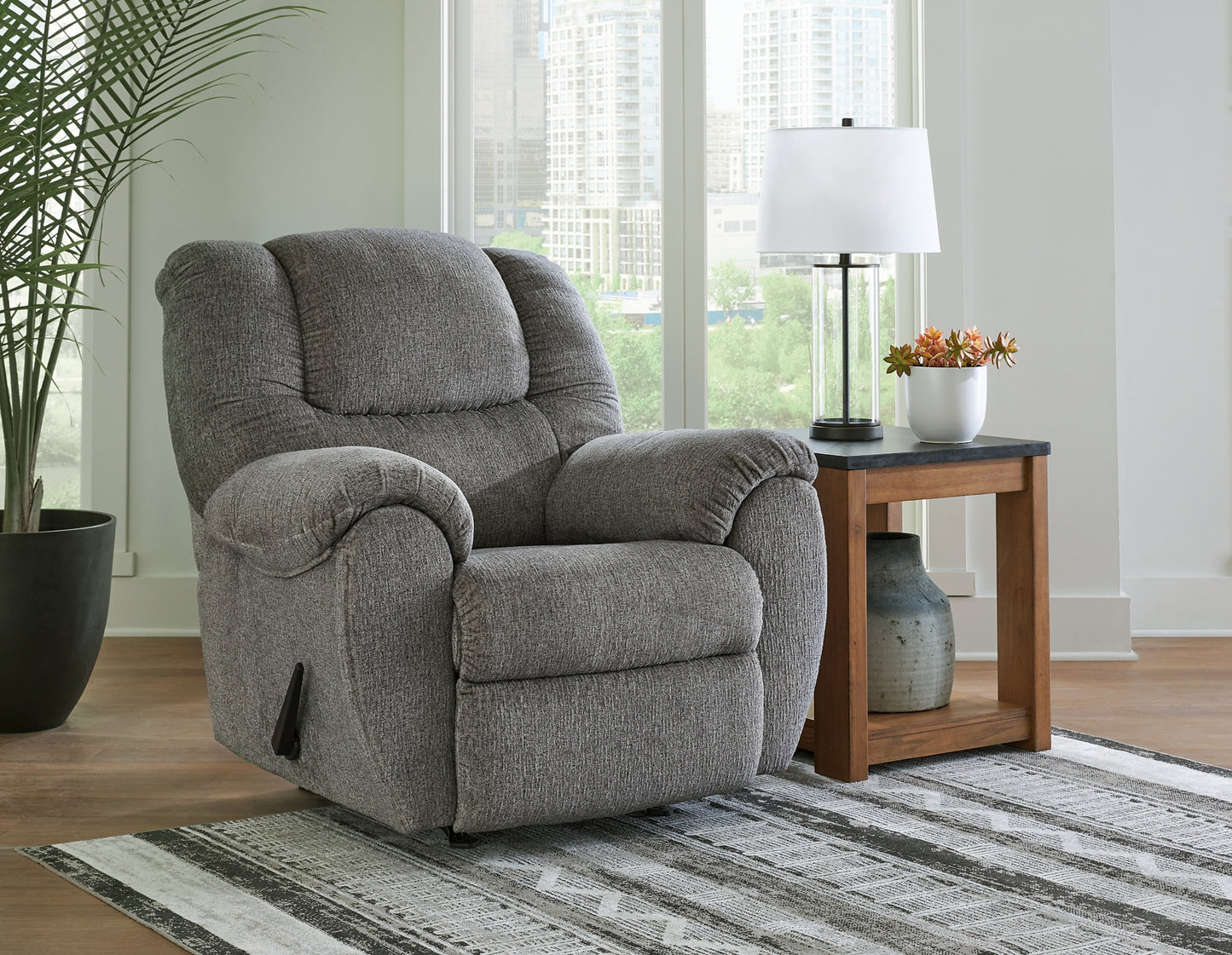 Bindura Sofa, Glider Loveseat and Recliner