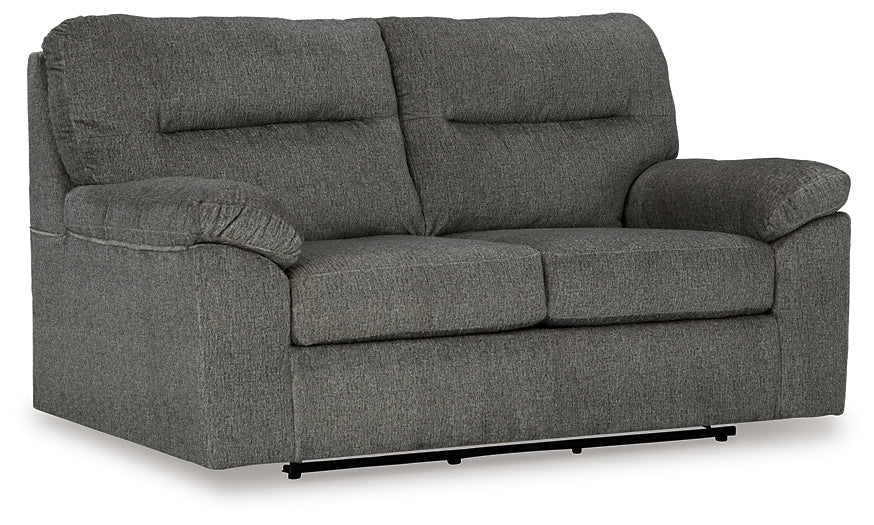 Bindura Sofa, Glider Loveseat and Recliner