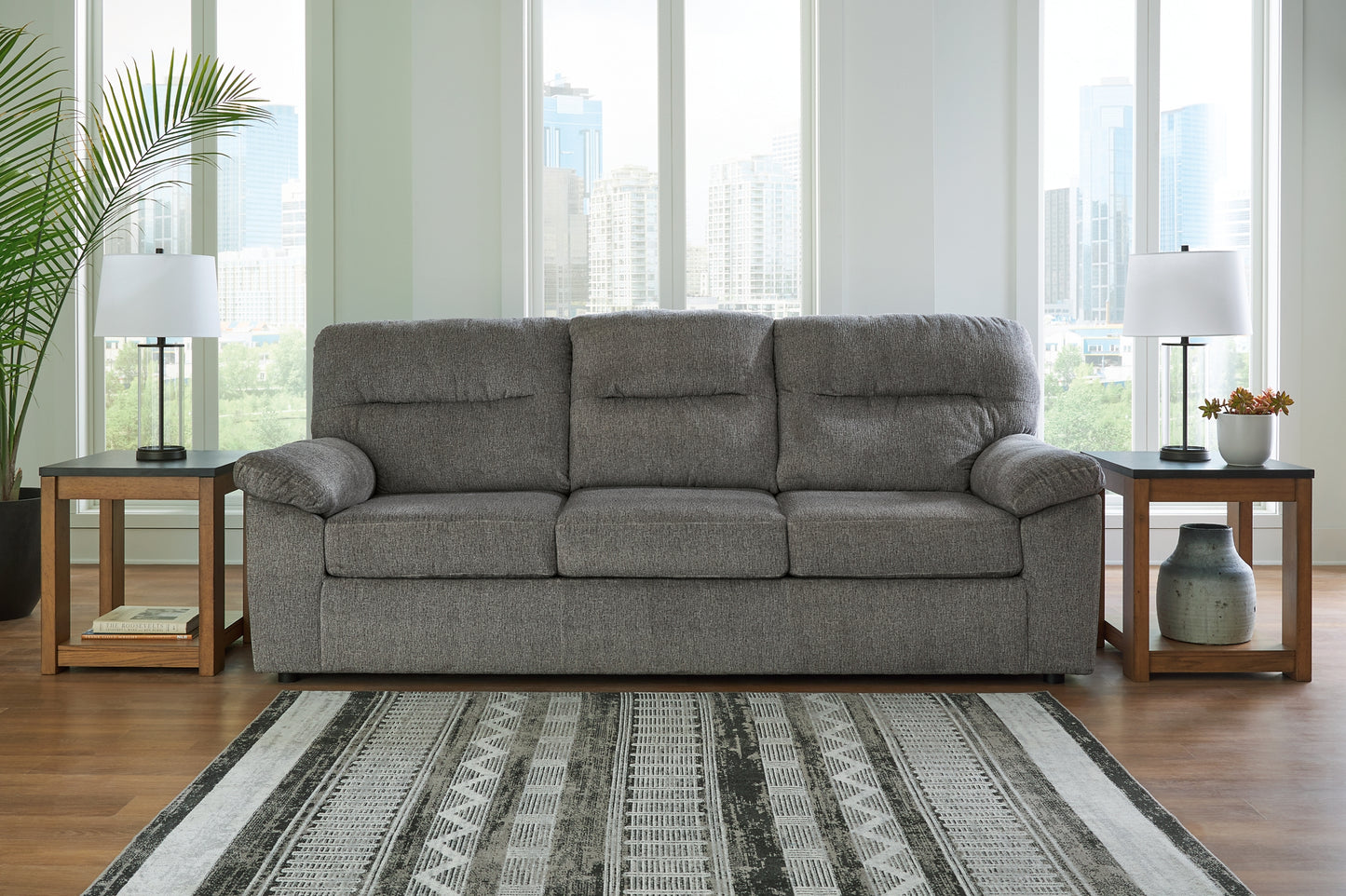 Bindura Sofa, Glider Loveseat and Recliner