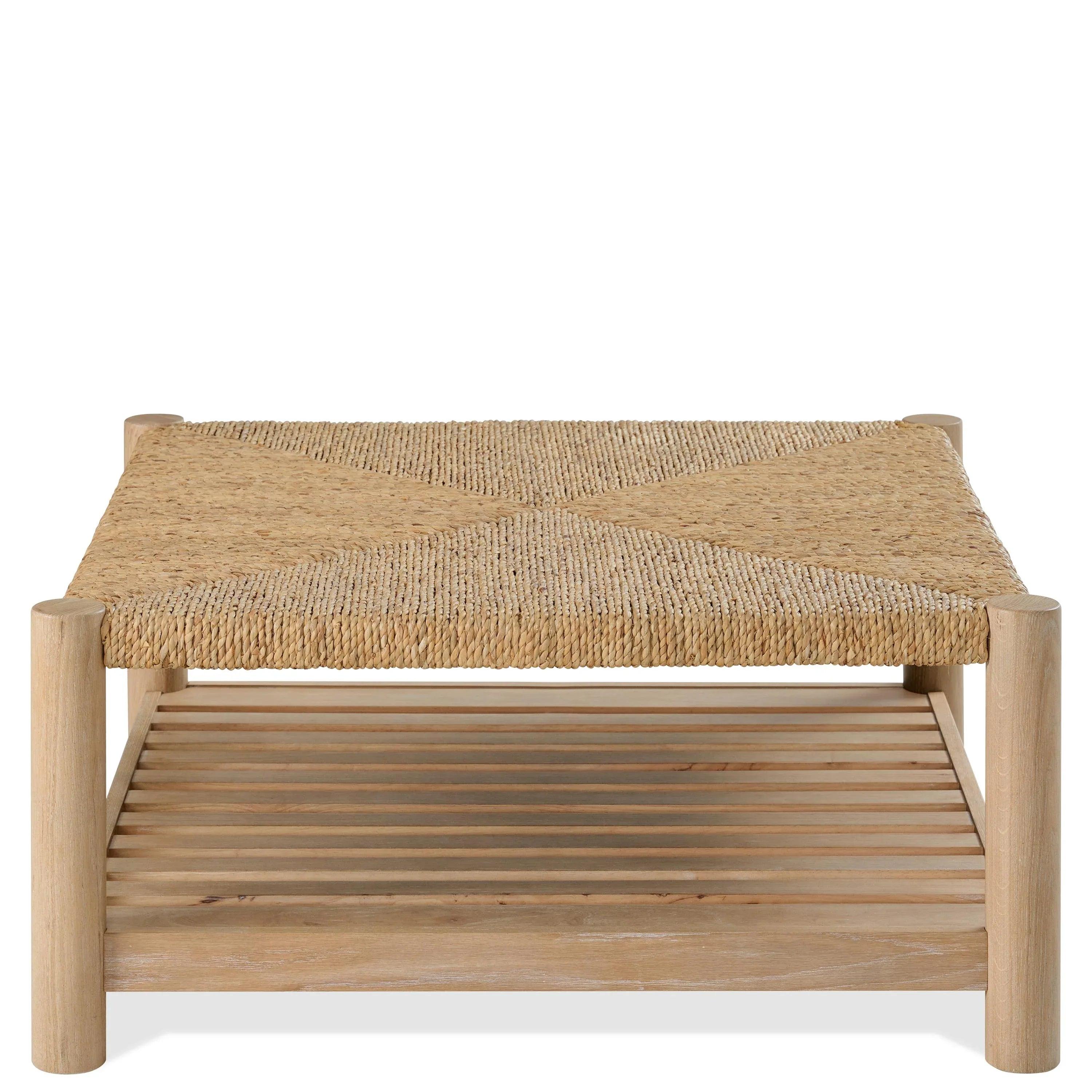 Rosalie Woven Square Cocktail Riverside Furniture Tables