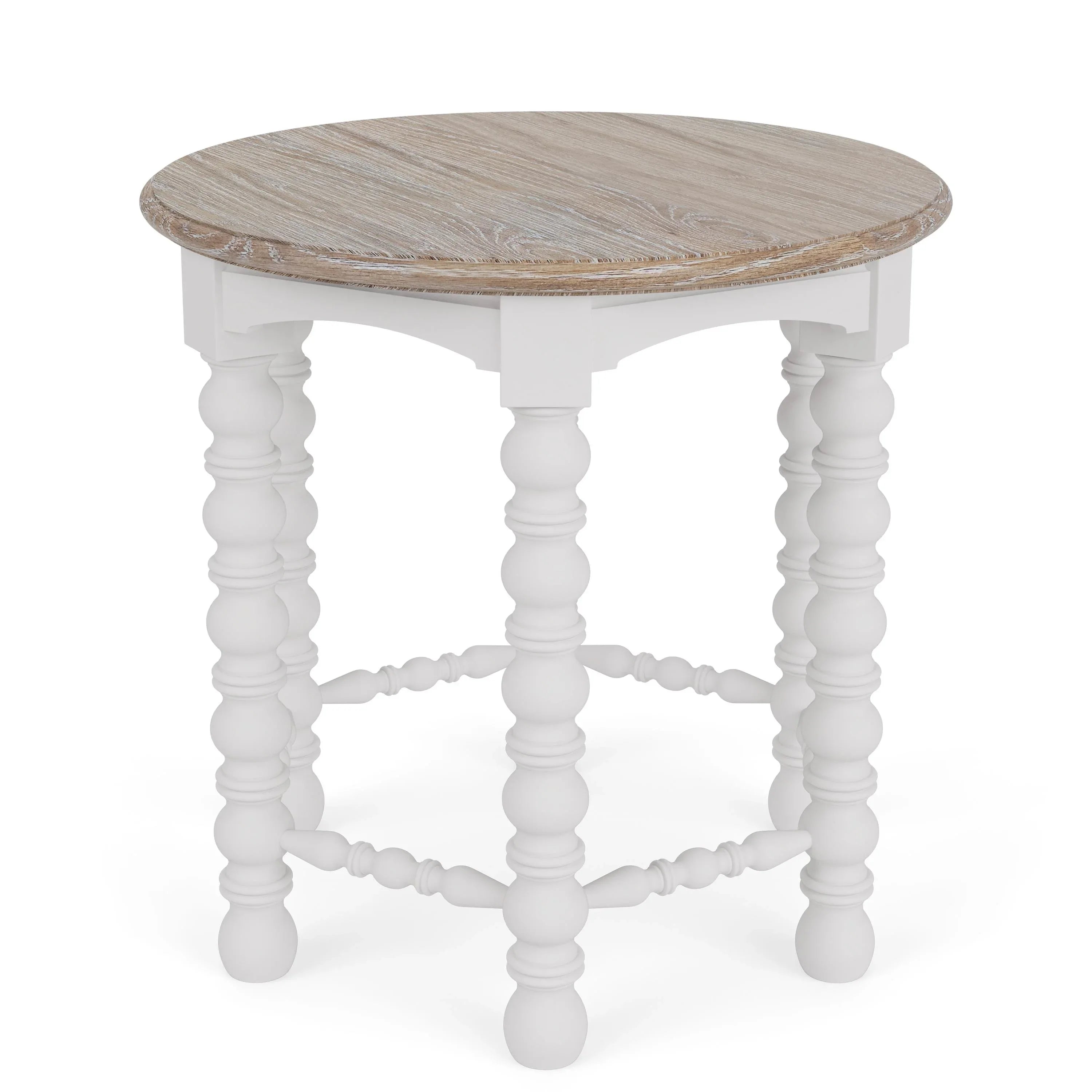 Rosalie Round Spindle End Table Riverside Furniture Tables