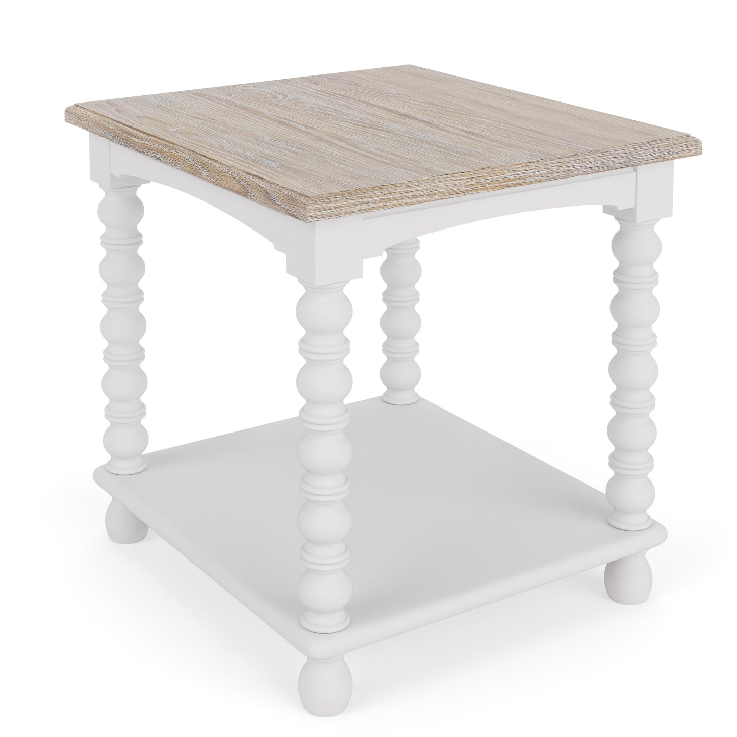 Rosalie Rect Spindle End Table