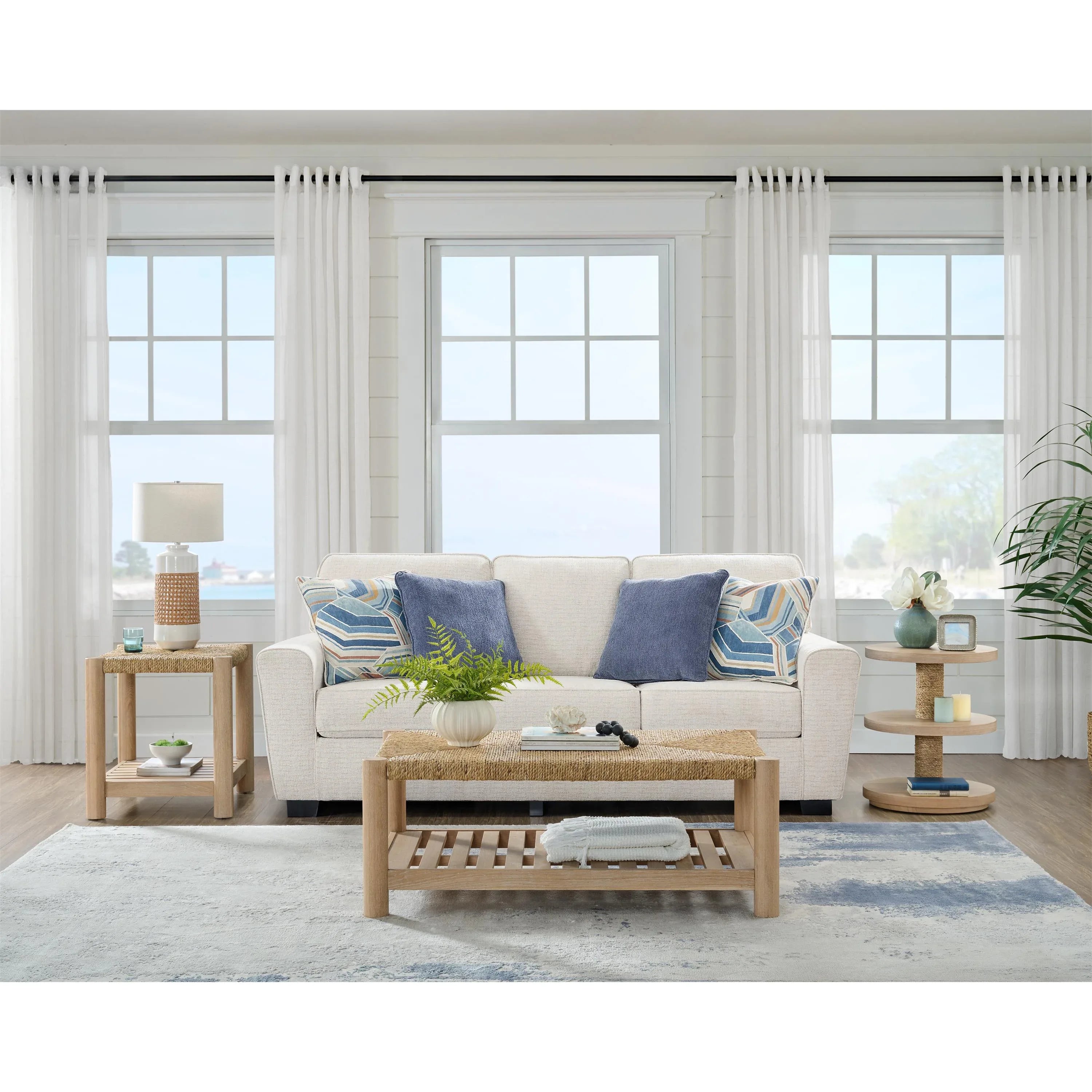 Rosalie Round Chairside Table Riverside Furniture Tables