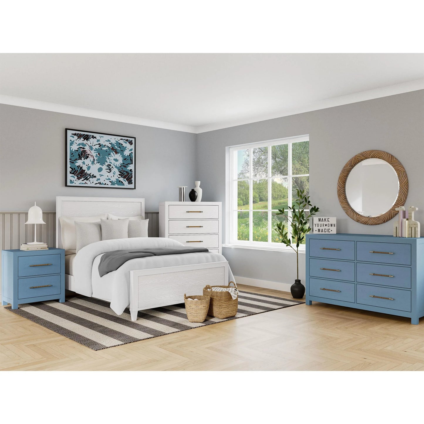 Rosalie 4/6 Panel Footboard Riverside Furniture Bedroom