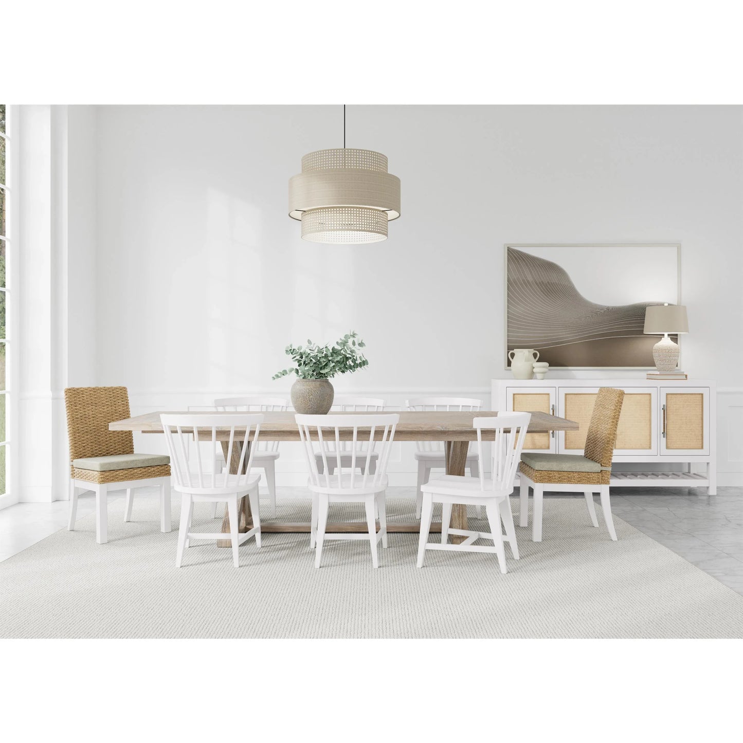 Rosalie Woven Side Chair 2in Riverside Furniture Dining