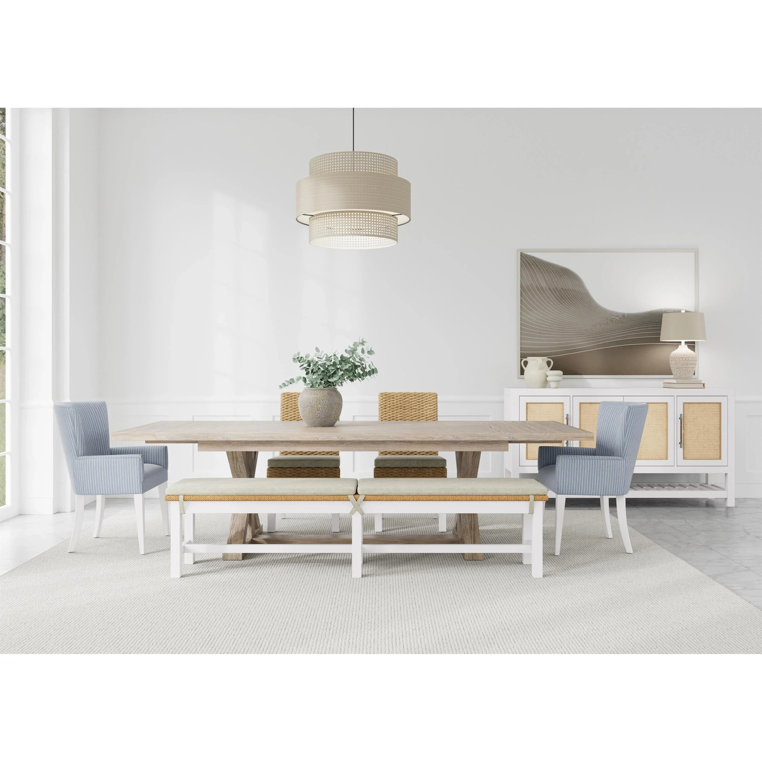Rosalie Dining Bench Riverside Furniture Dining