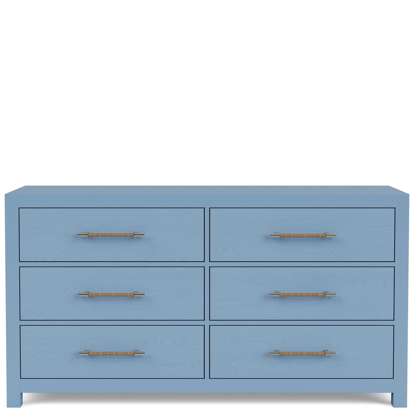 Rosalie 6-drawer Dresser-blue