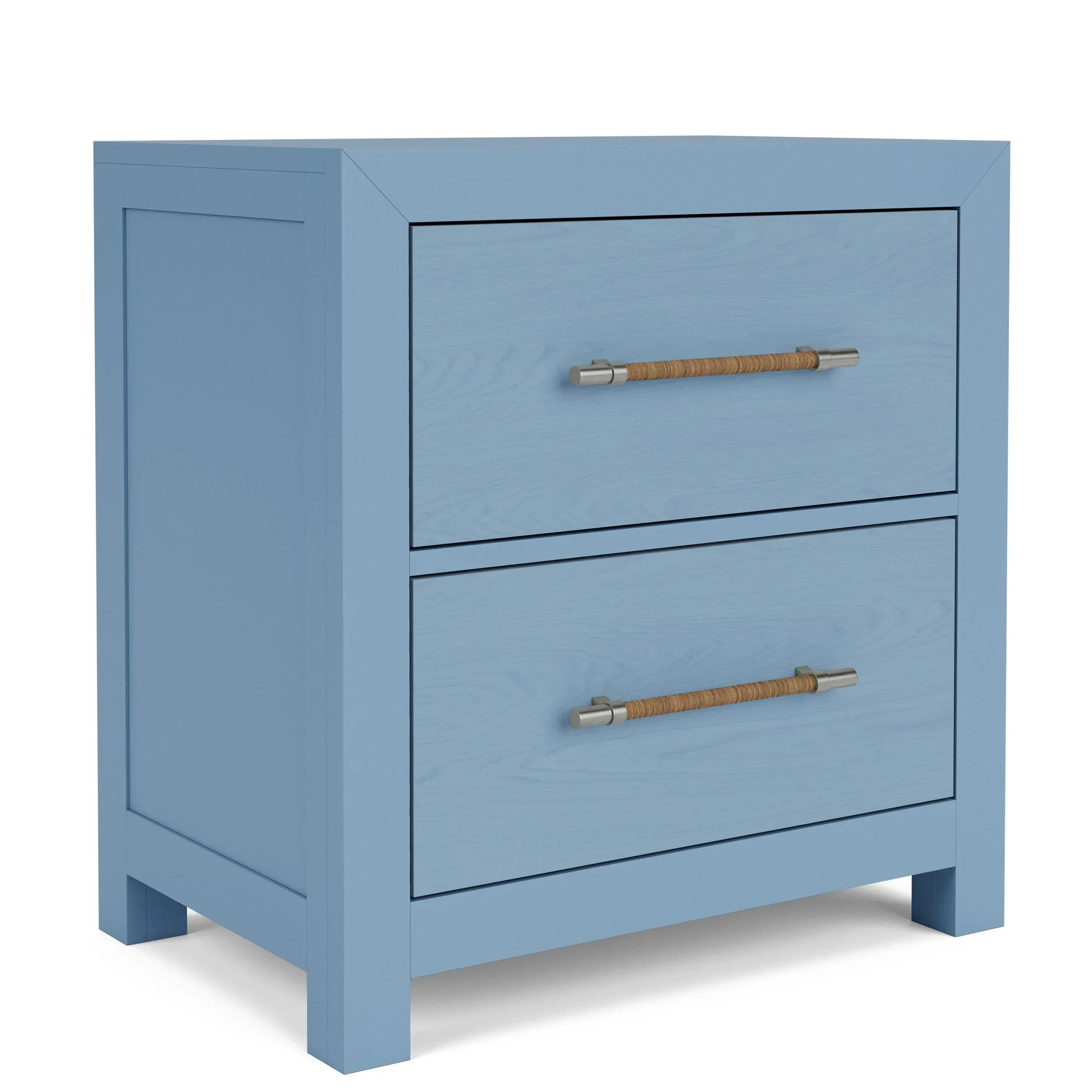 Rosalie 2-drawer Nightstand-blue Riverside Furniture Bedroom