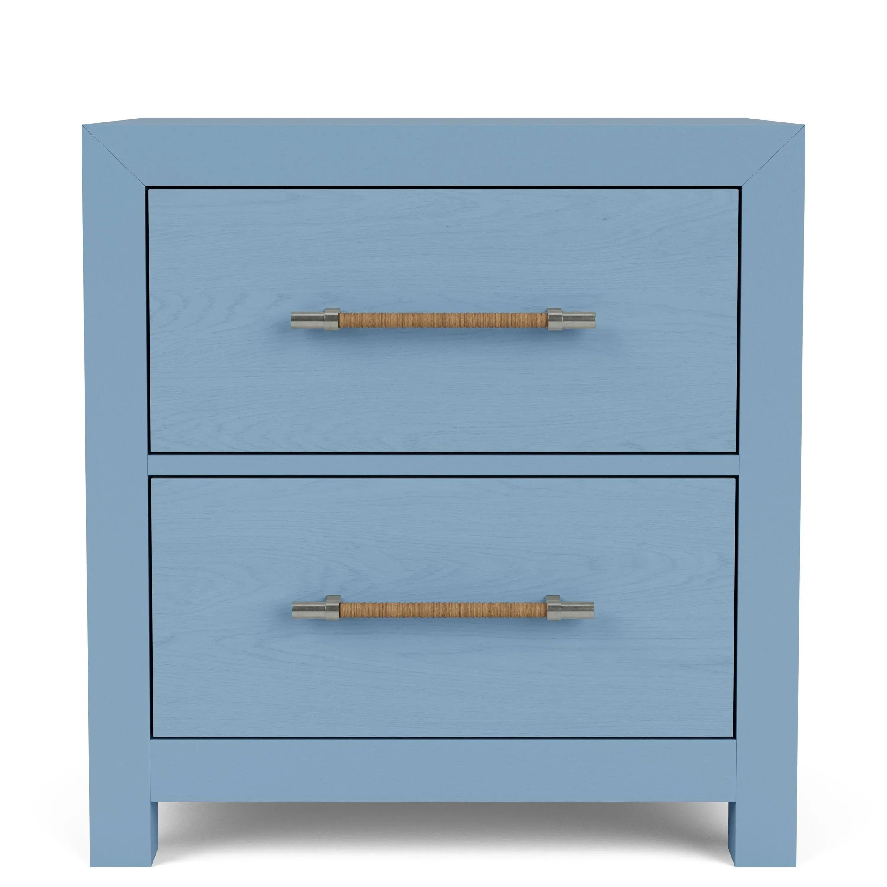 Rosalie 2-drawer Nightstand-blue Riverside Furniture Bedroom