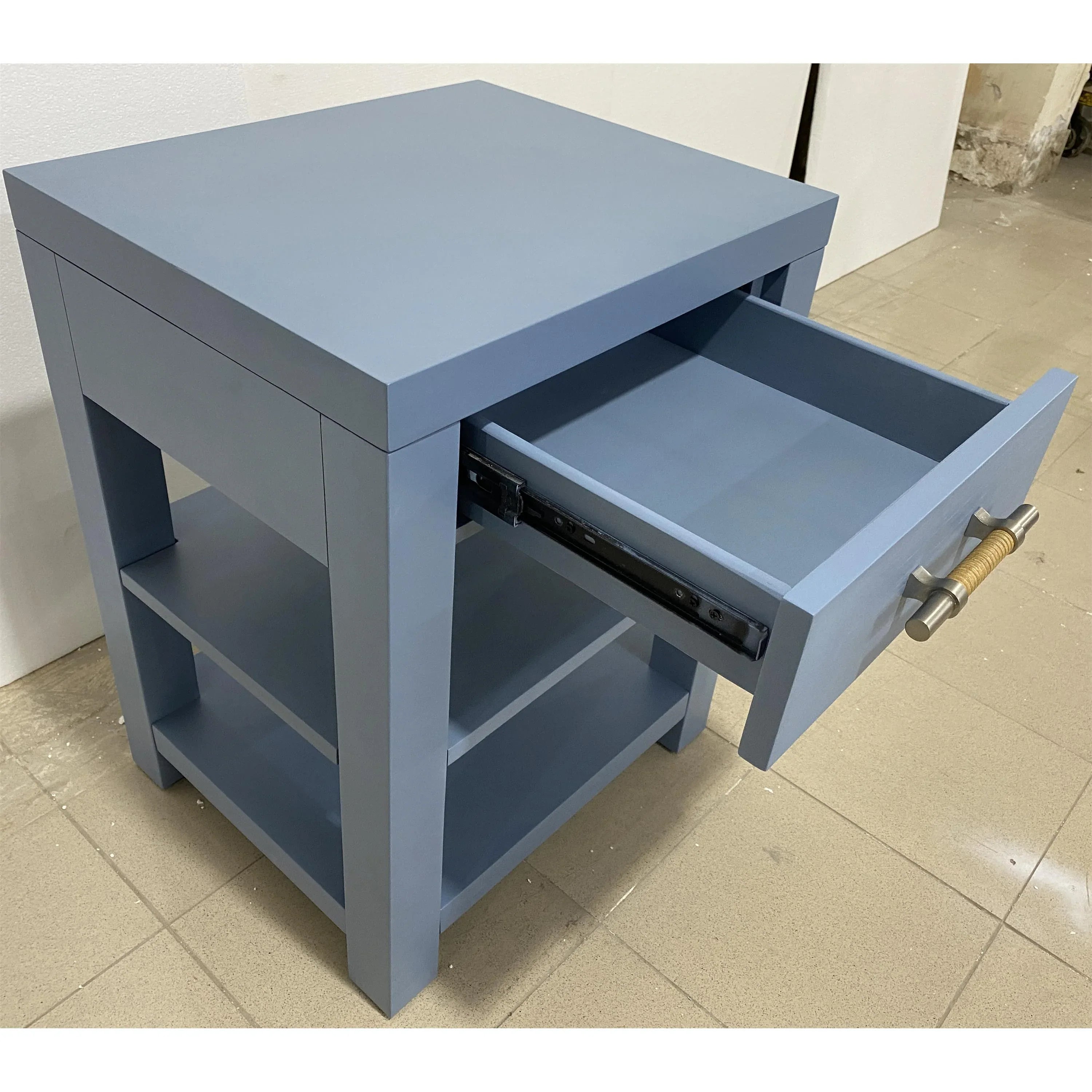 Rosalie 1-drawer Nightstand-blue Riverside Furniture Bedroom