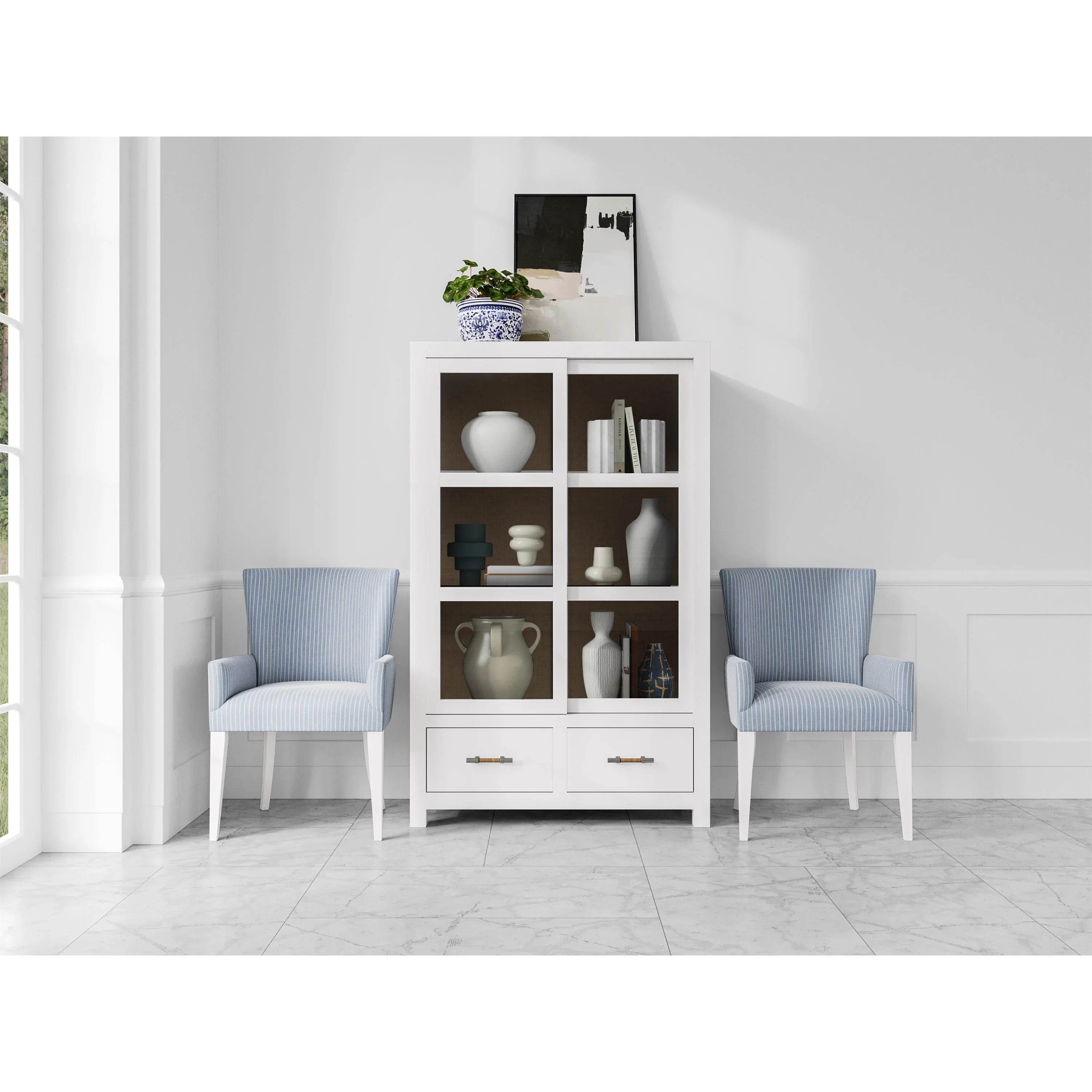 Rosalie Display Cabinet Riverside Furniture Dining