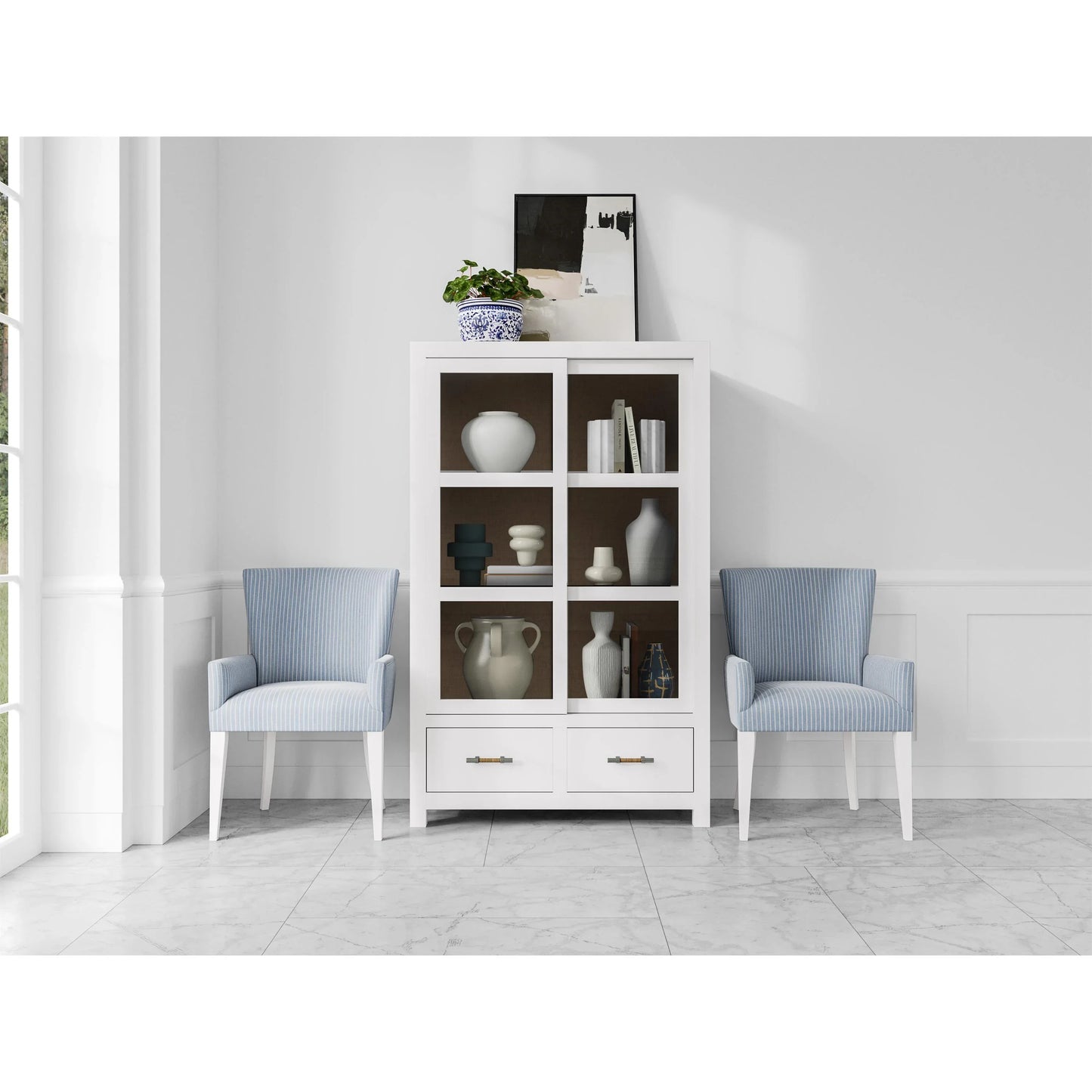 Rosalie Display Cabinet Riverside Furniture Dining