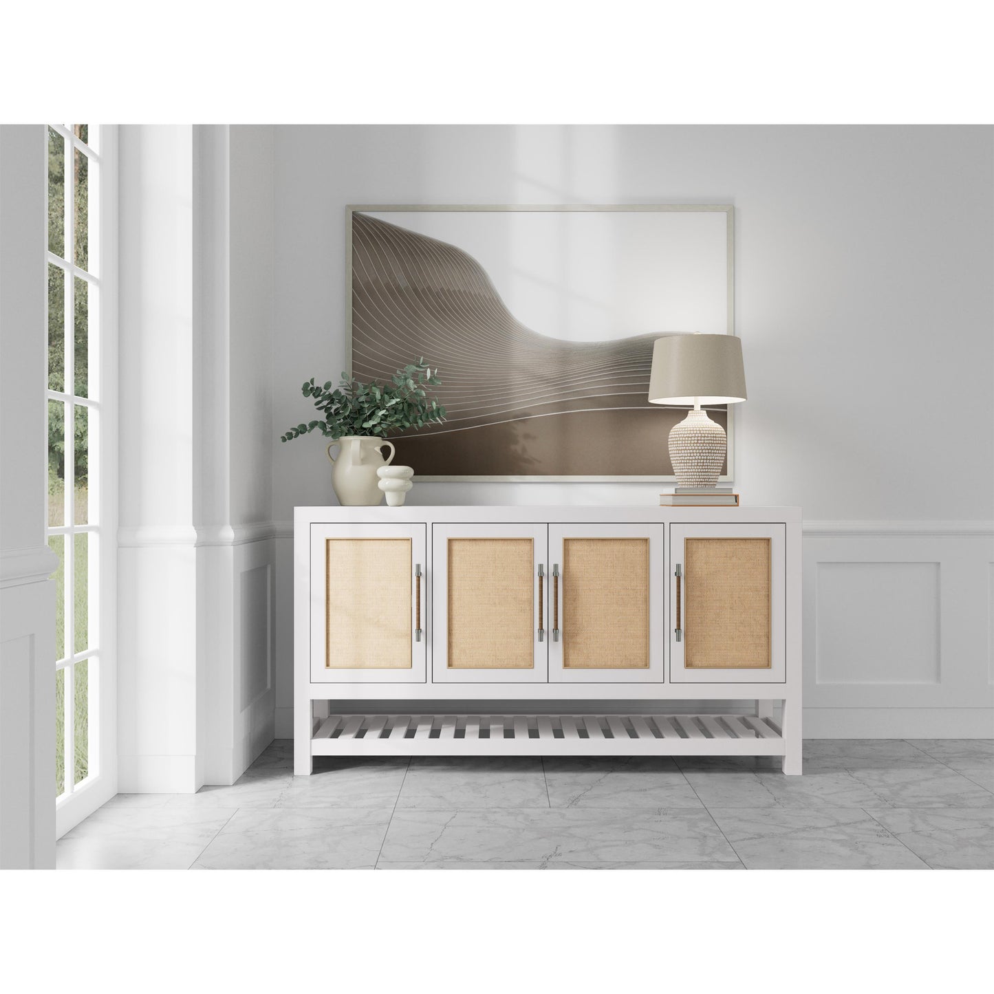 Rosalie Server - White