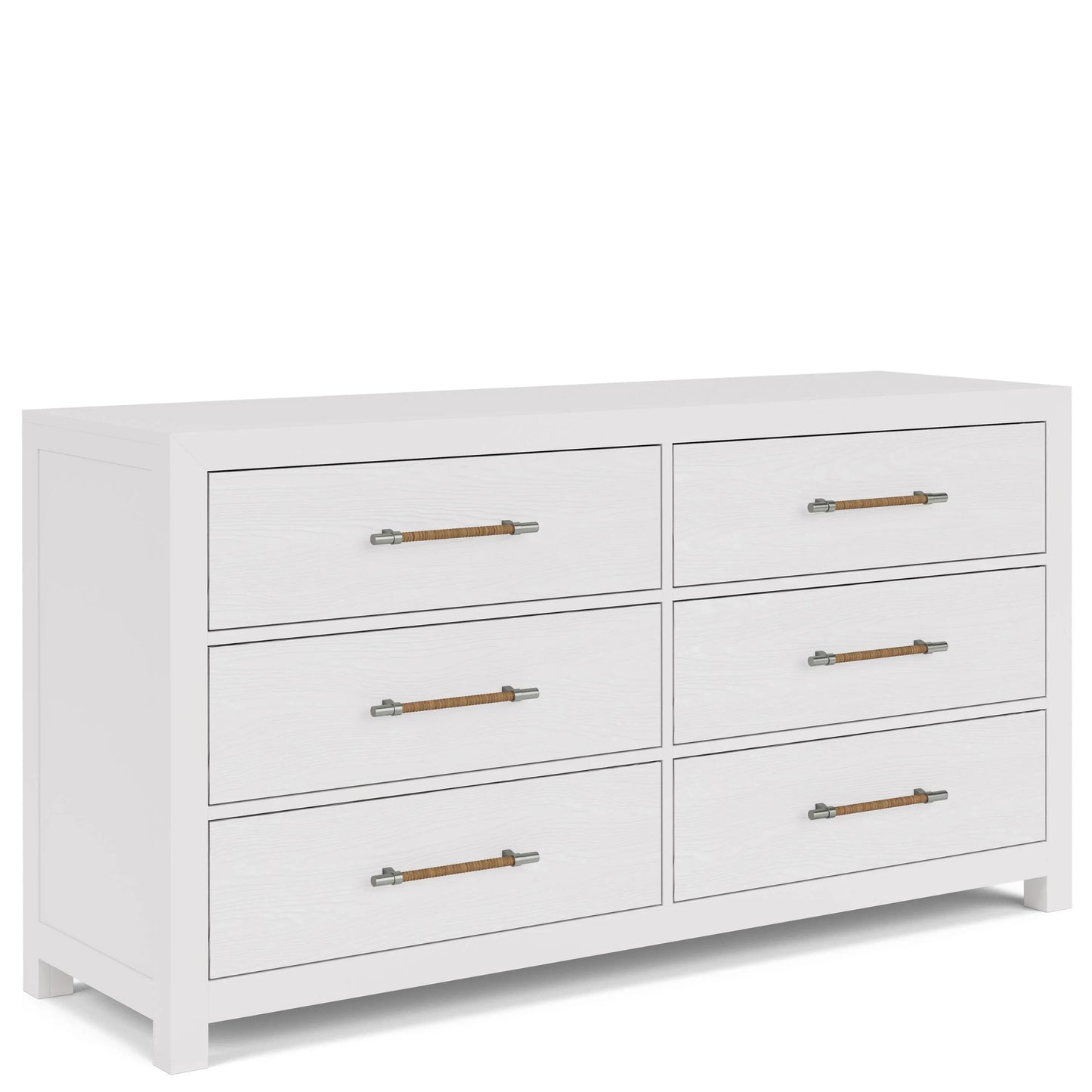 Rosalie 6-drawer Dresser-wht Riverside Furniture Bedroom
