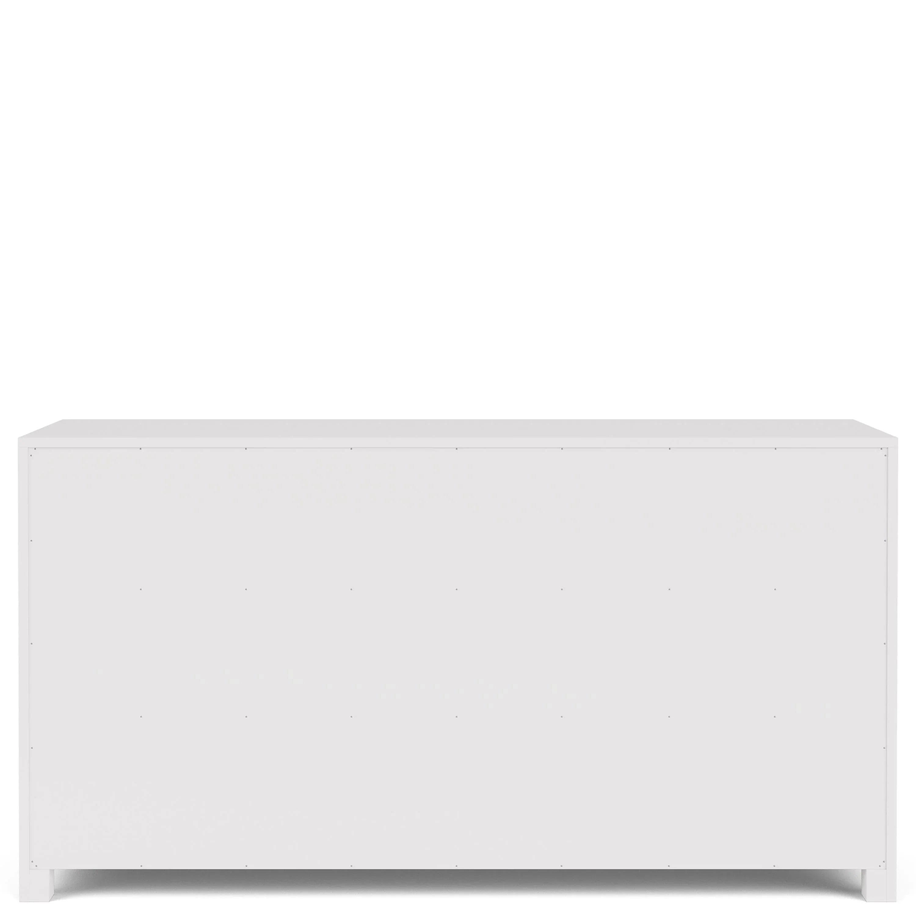 Rosalie 6-drawer Dresser-wht Riverside Furniture Bedroom