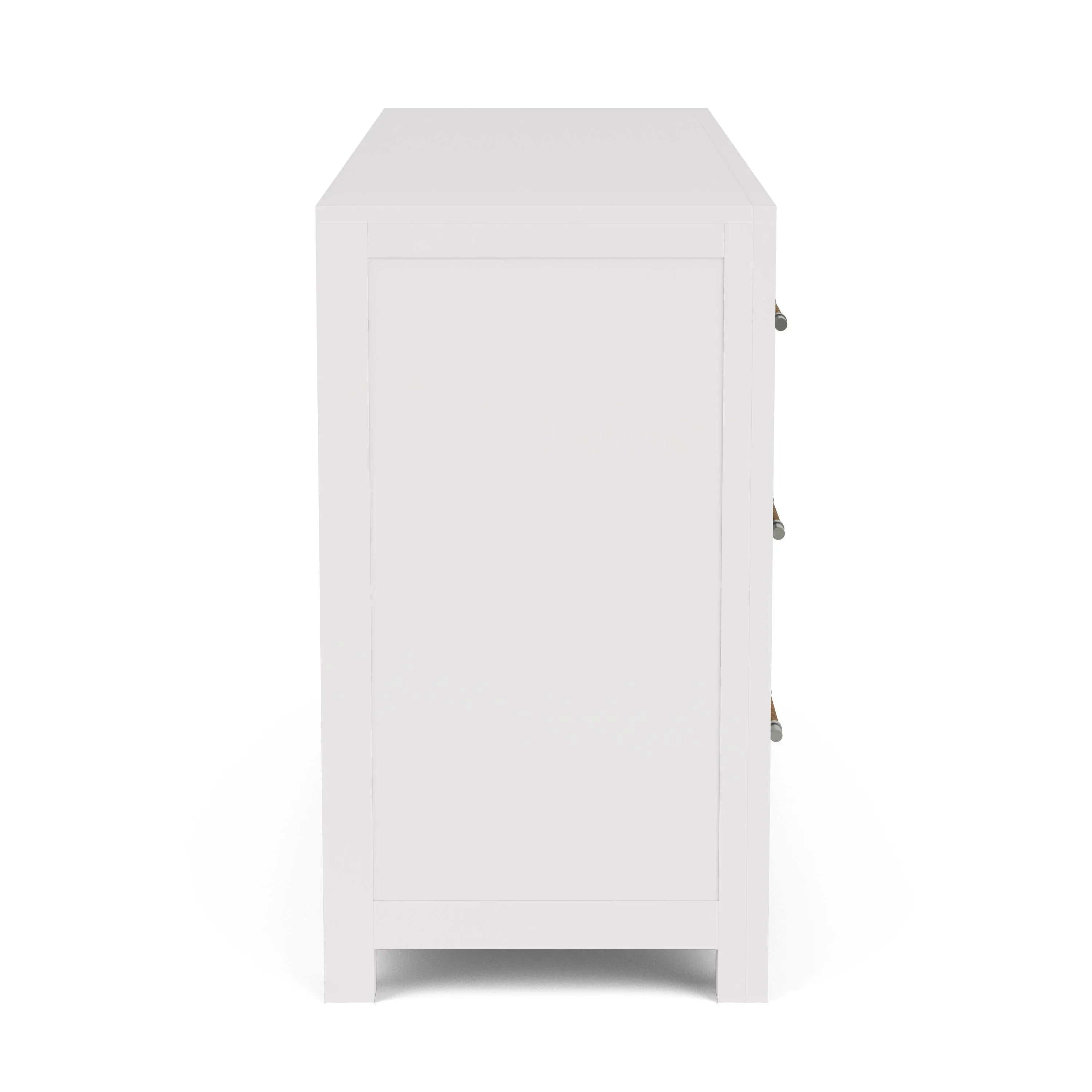 Rosalie 6-drawer Dresser-wht Riverside Furniture Bedroom