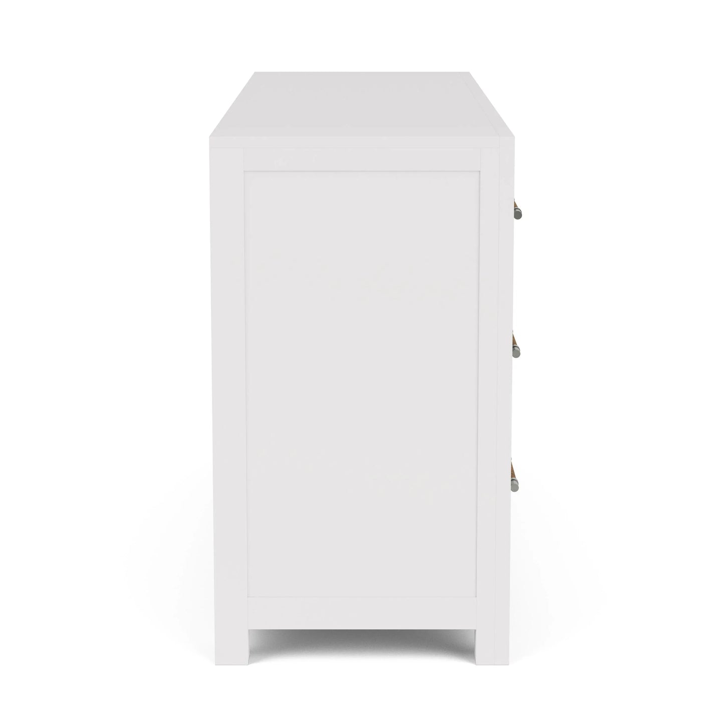Rosalie 6-drawer Dresser-wht Riverside Furniture Bedroom