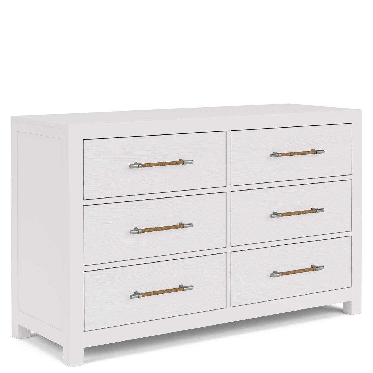 Rosalie 6-drawer Dresser-wht Riverside Furniture Bedroom
