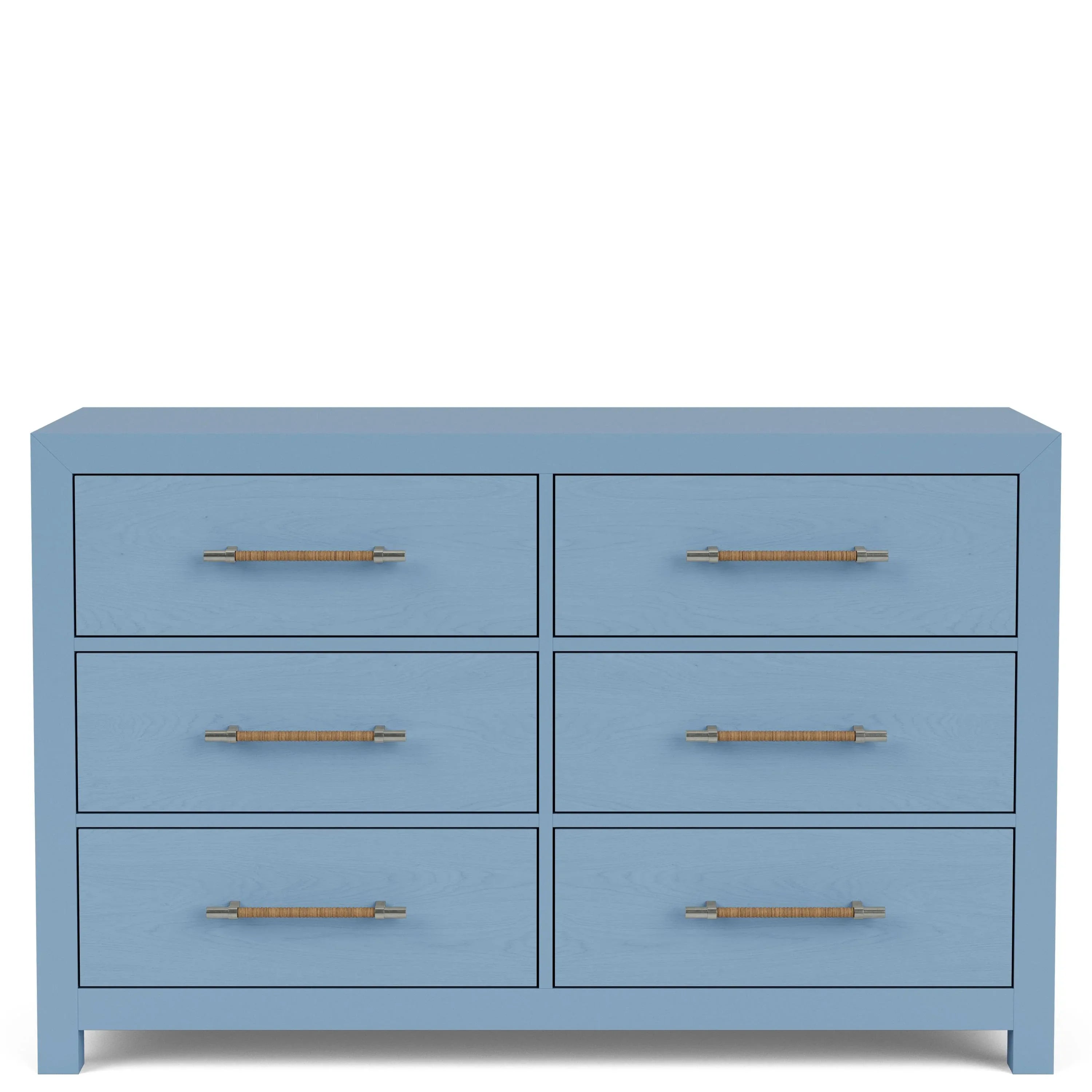 Rosalie 6-drawer Dresser-blue Riverside Furniture Bedroom