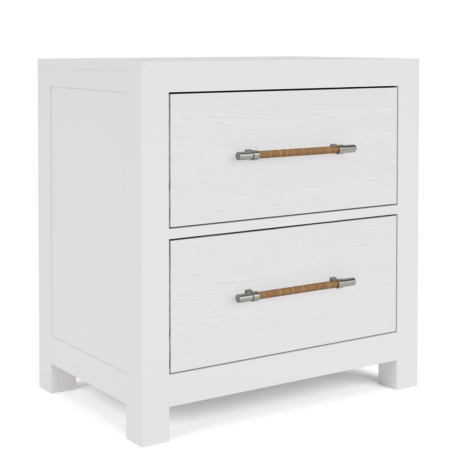 Rosalie 2-drawer Nightstand-white
