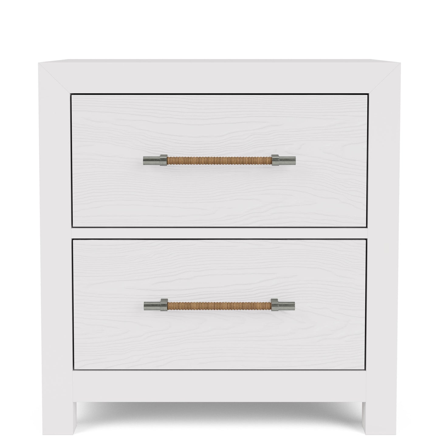 Rosalie 2-drawer Nightstand-white