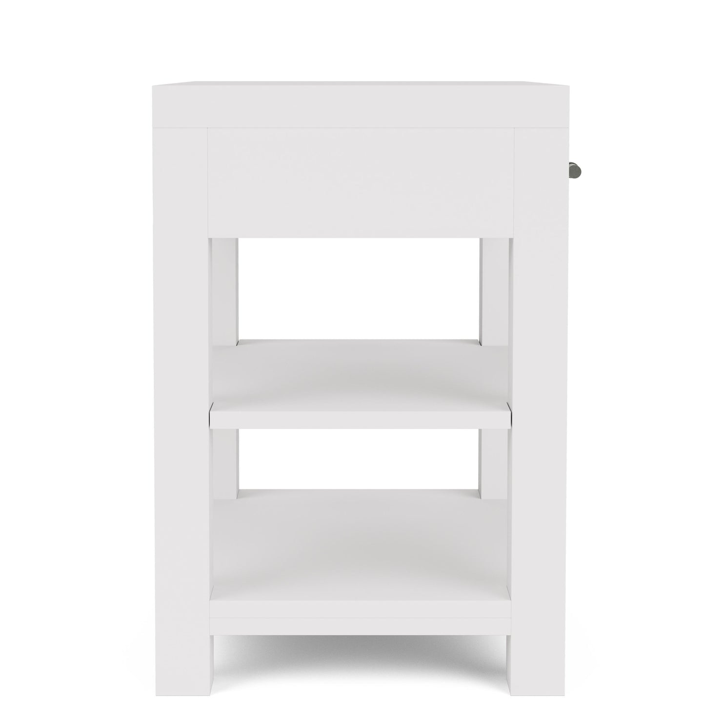 Rosalie 1-drawer Nightstand-white