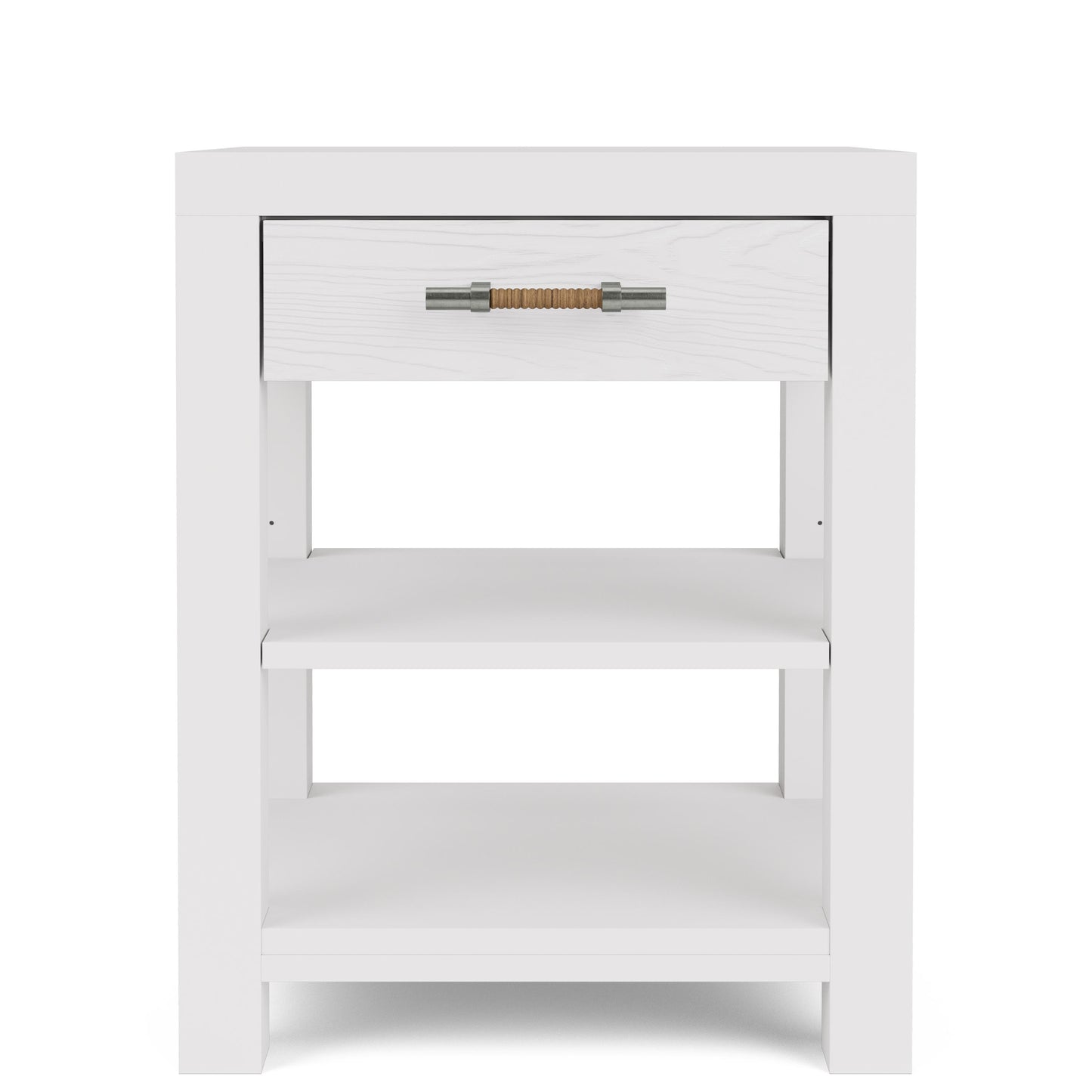 Rosalie 1-drawer Nightstand-white