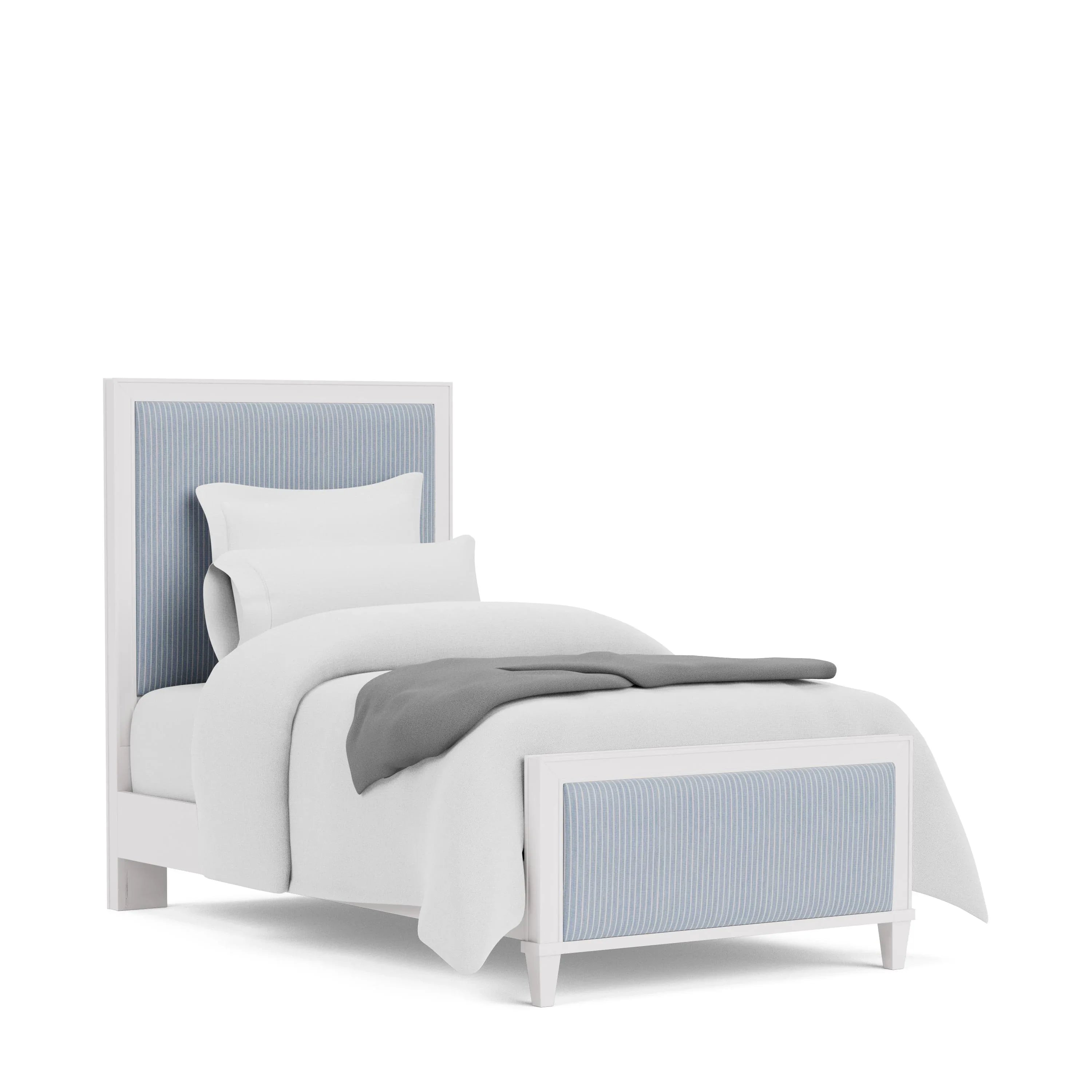 Rosalie 3/3 Wood Frame Uph Hdbd Riverside Furniture Bedroom