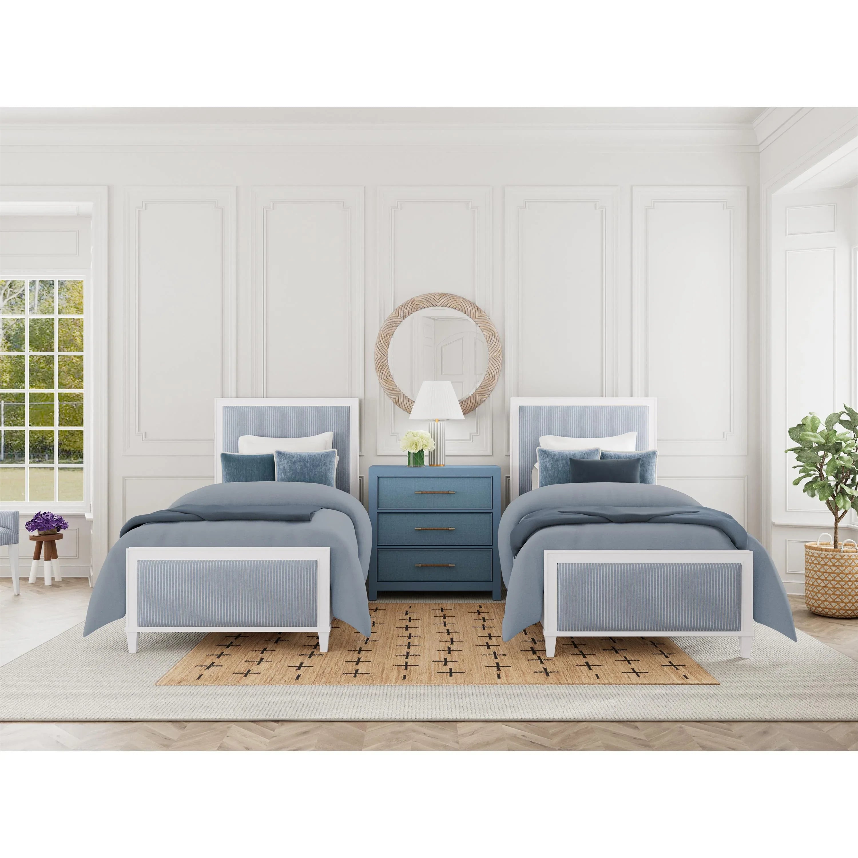 Rosalie 3/3 Wood Frame Uph Ftbd Riverside Furniture Bedroom