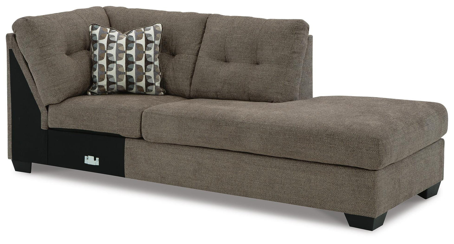 Mahoney 2-Piece Sleeper Sectional and Ottoman — Full Pull-Out Signature Design by Ashley® Living Room