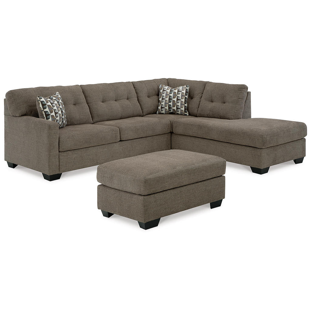 Sectional Sofa - 2-Piece with Ottoman Mahoney – Kensington