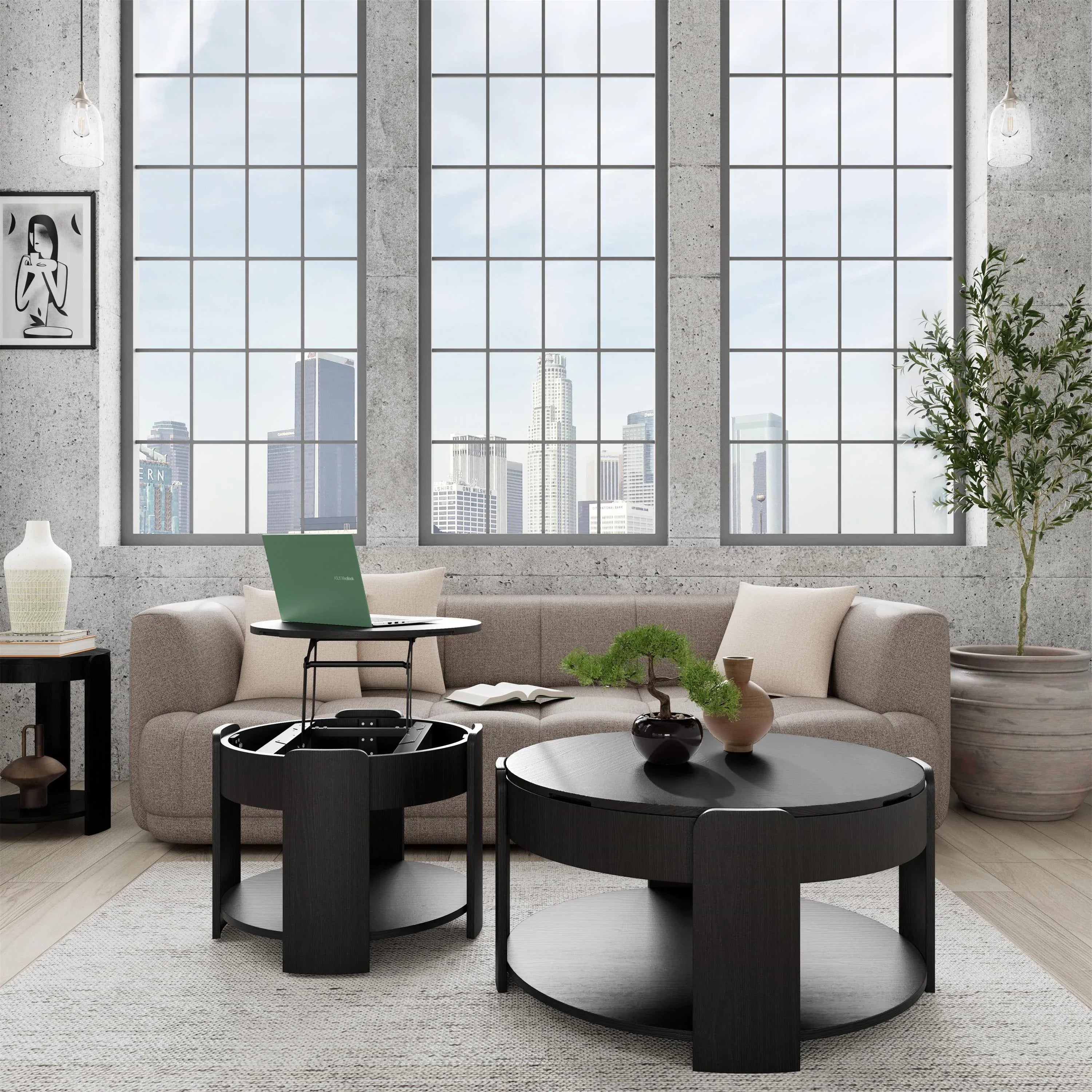 Jaylon 24in Lift Lid Cocktal Tbl Riverside Furniture Tables