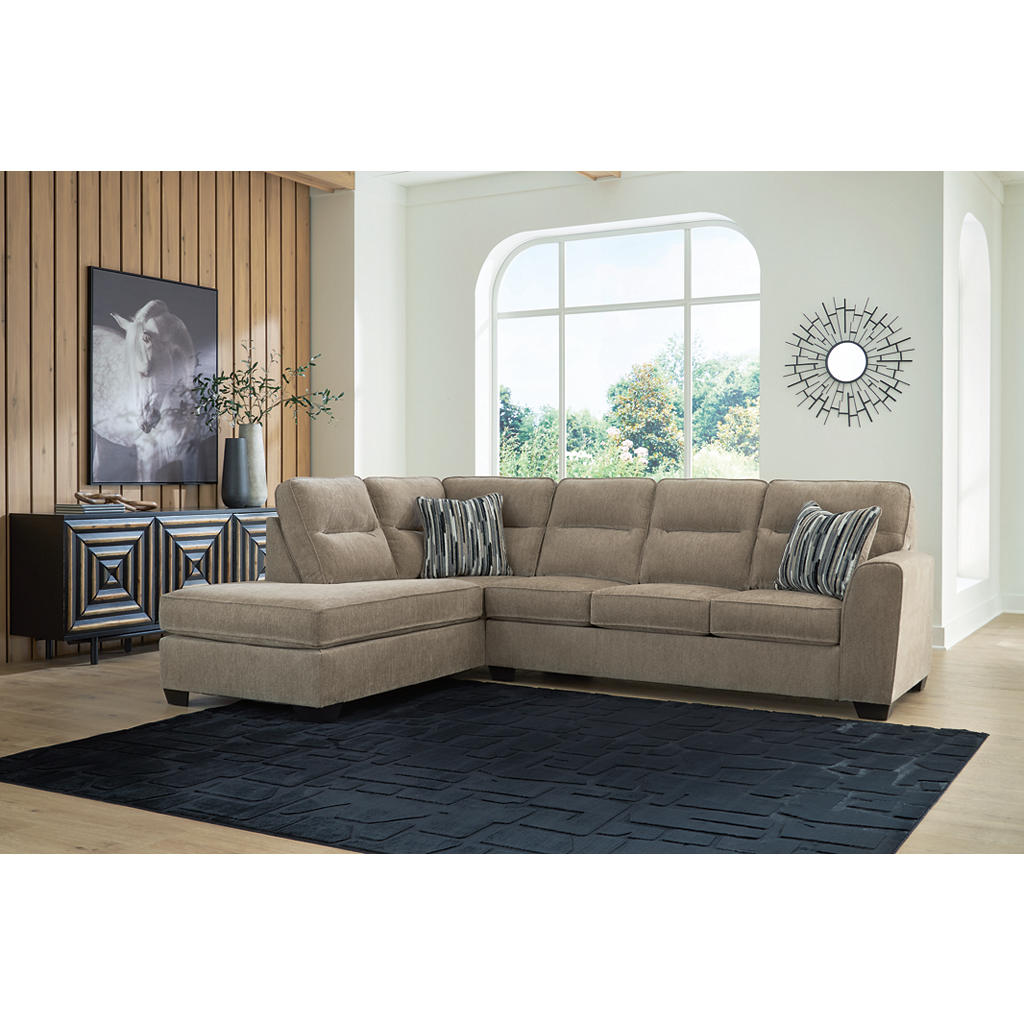 Olten 2-Piece Sectional with Chaise Benchcraft® Living Room