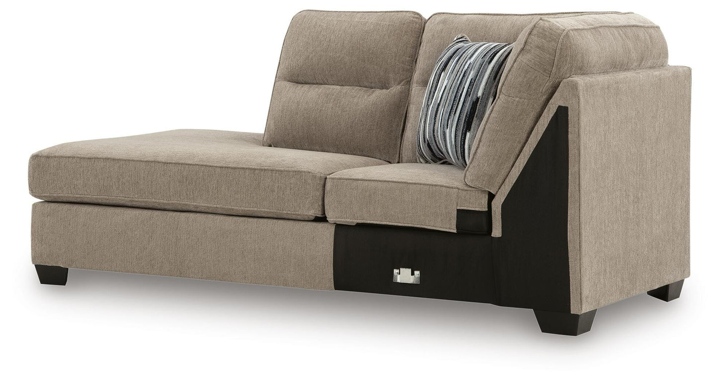 Olten 2-Piece Sectional with Chaise and Ottoman