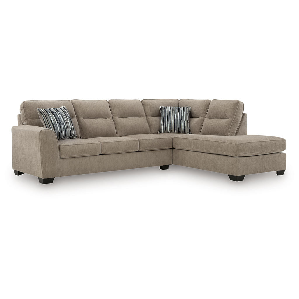 Olten 2-Piece Sectional with Chaise Benchcraft® Living Room