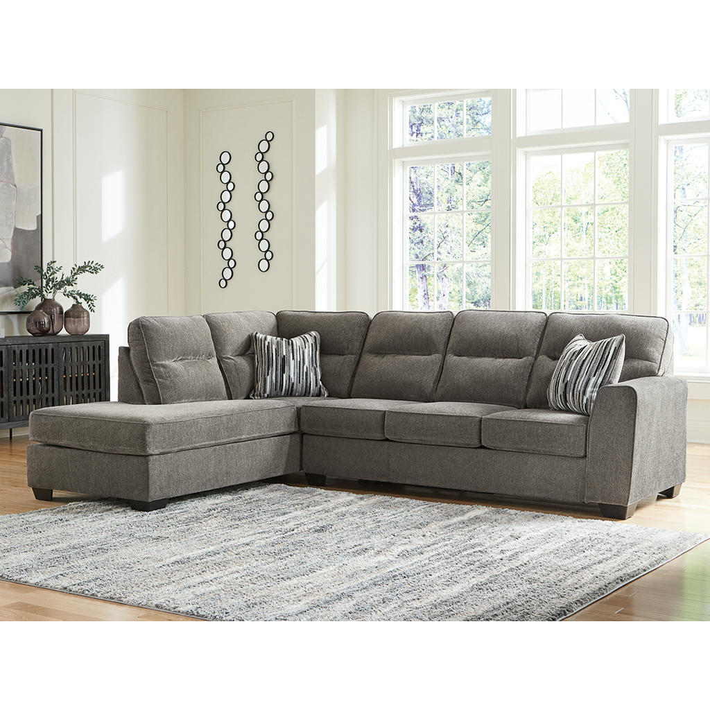 Olten 2-Piece Sectional with Chaise Benchcraft® Living Room