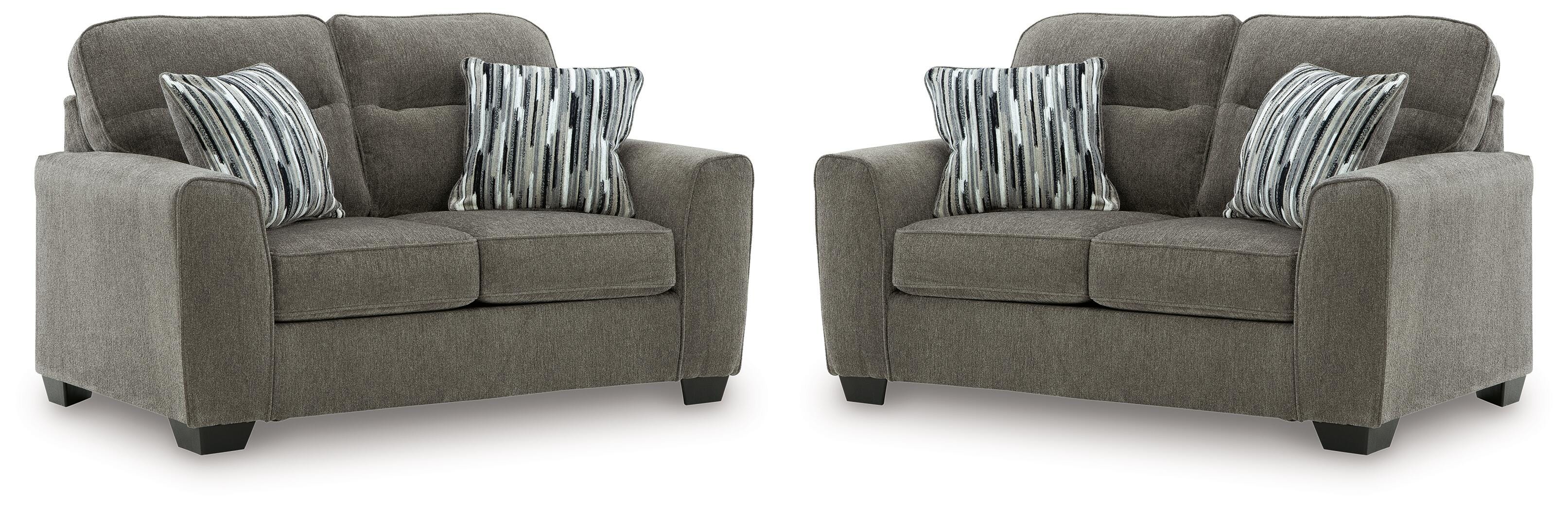 Olten 2 Loveseats — Matched Pair Set Benchcraft® Living Room