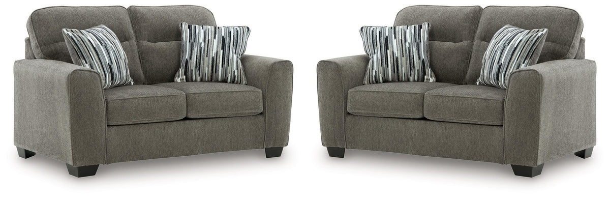 Olten 2 Loveseats — Matched Pair Set Benchcraft® Living Room
