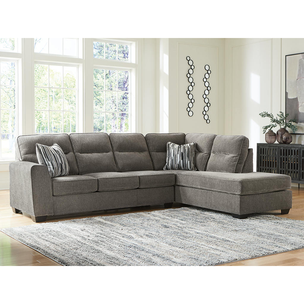 Olten 2-Piece Sectional with Chaise Benchcraft® Living Room