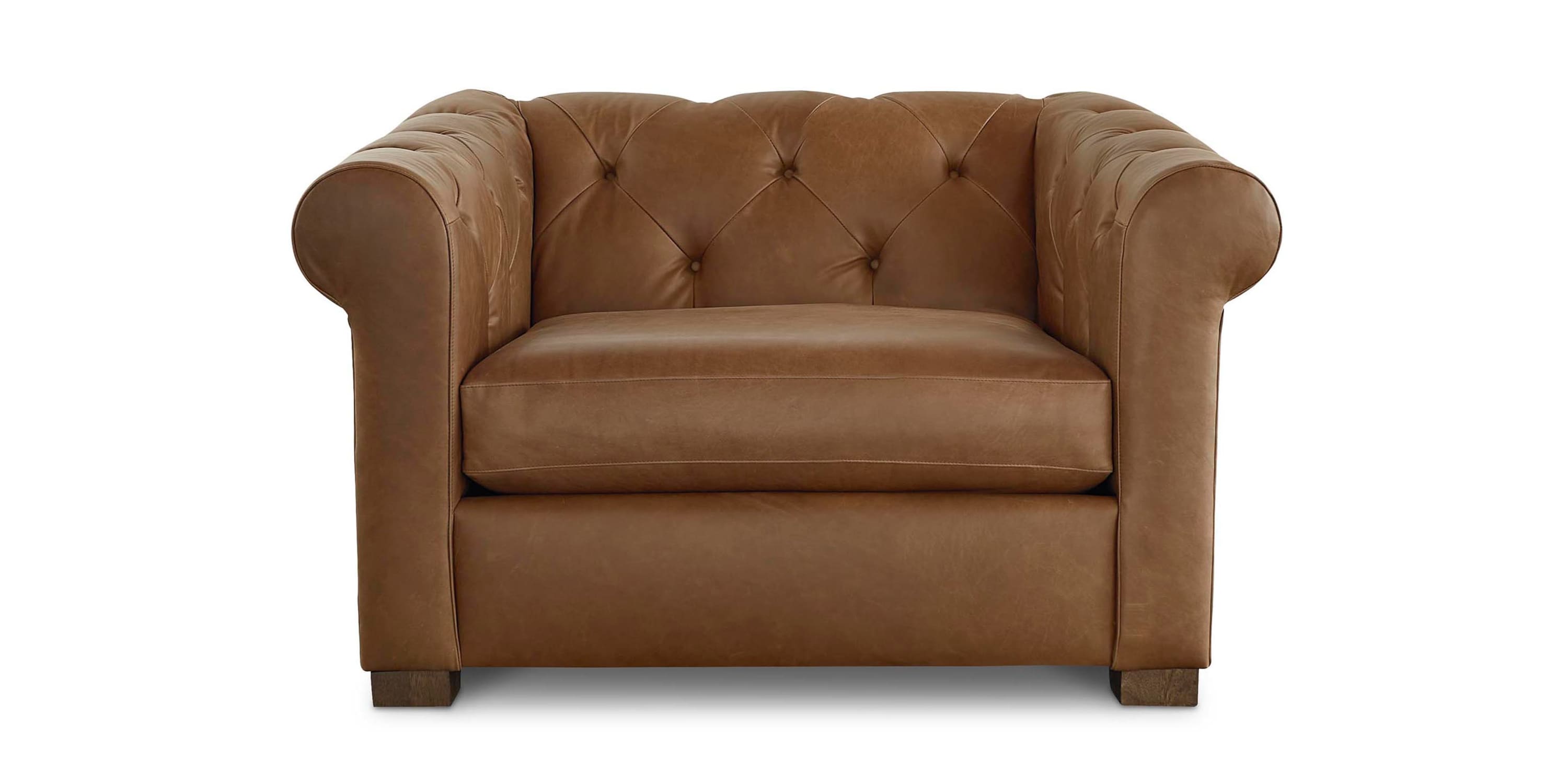 Jamestown Leather Chair Bassett