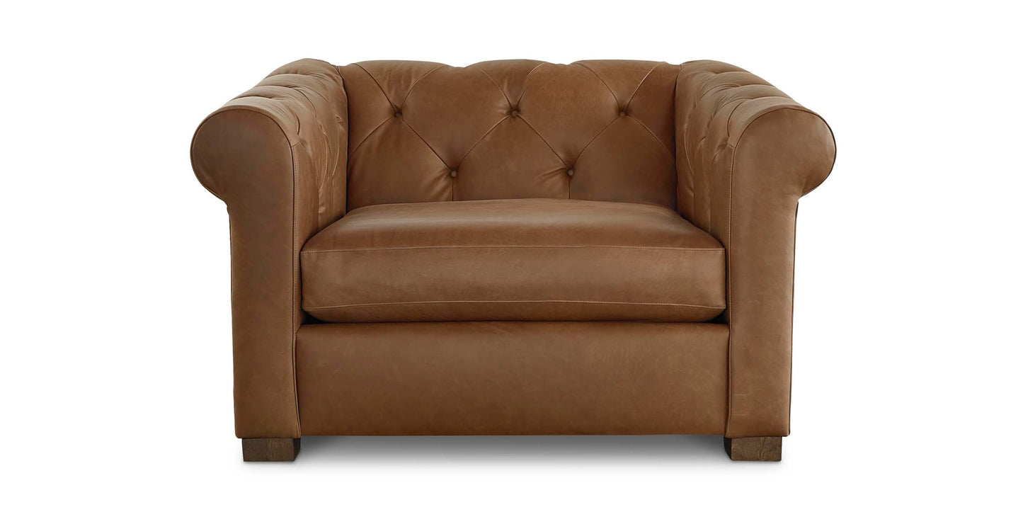 Jamestown Leather Chair Bassett
