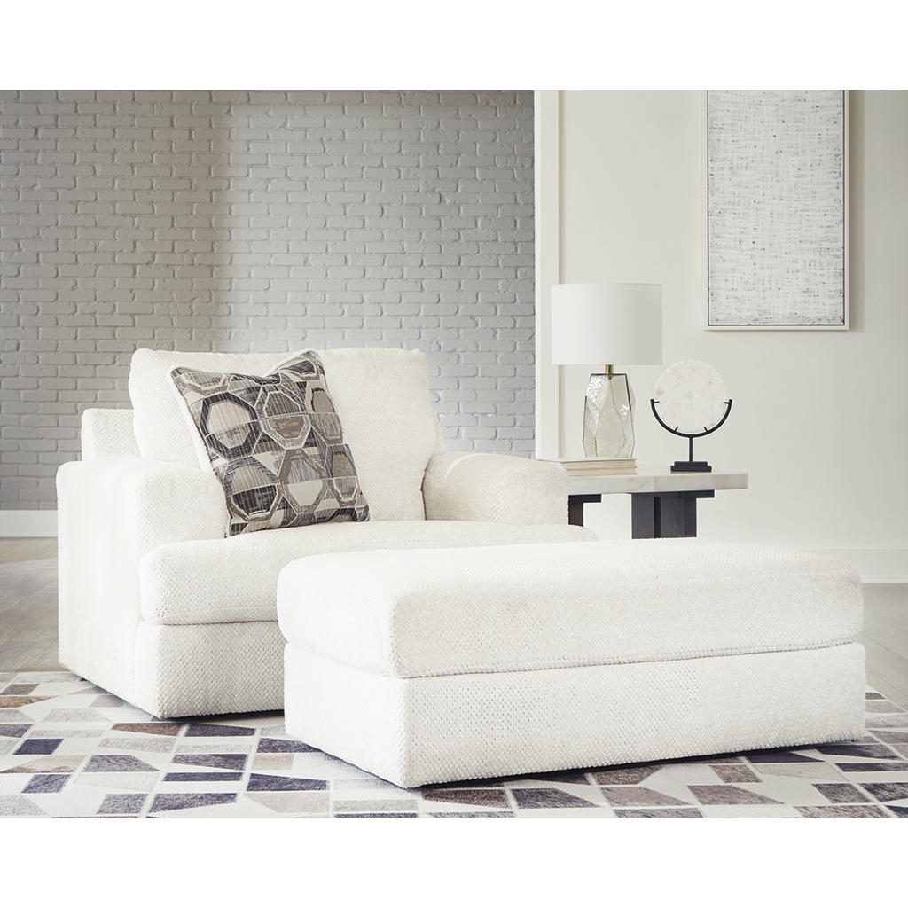 Karinne Oversized Chair and Ottoman Signature Design by Ashley® Uncategorized